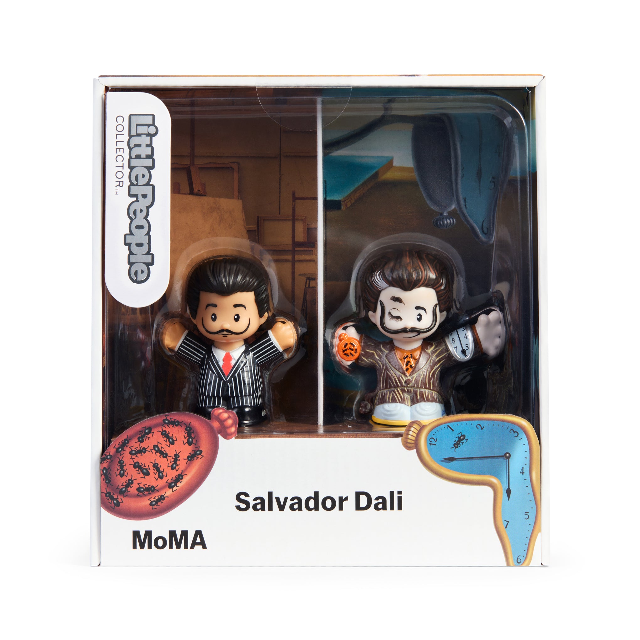 Fisher-Price Little People Collector? x MoMA Figures - Set of 2 - Salvador Dali - Image 4