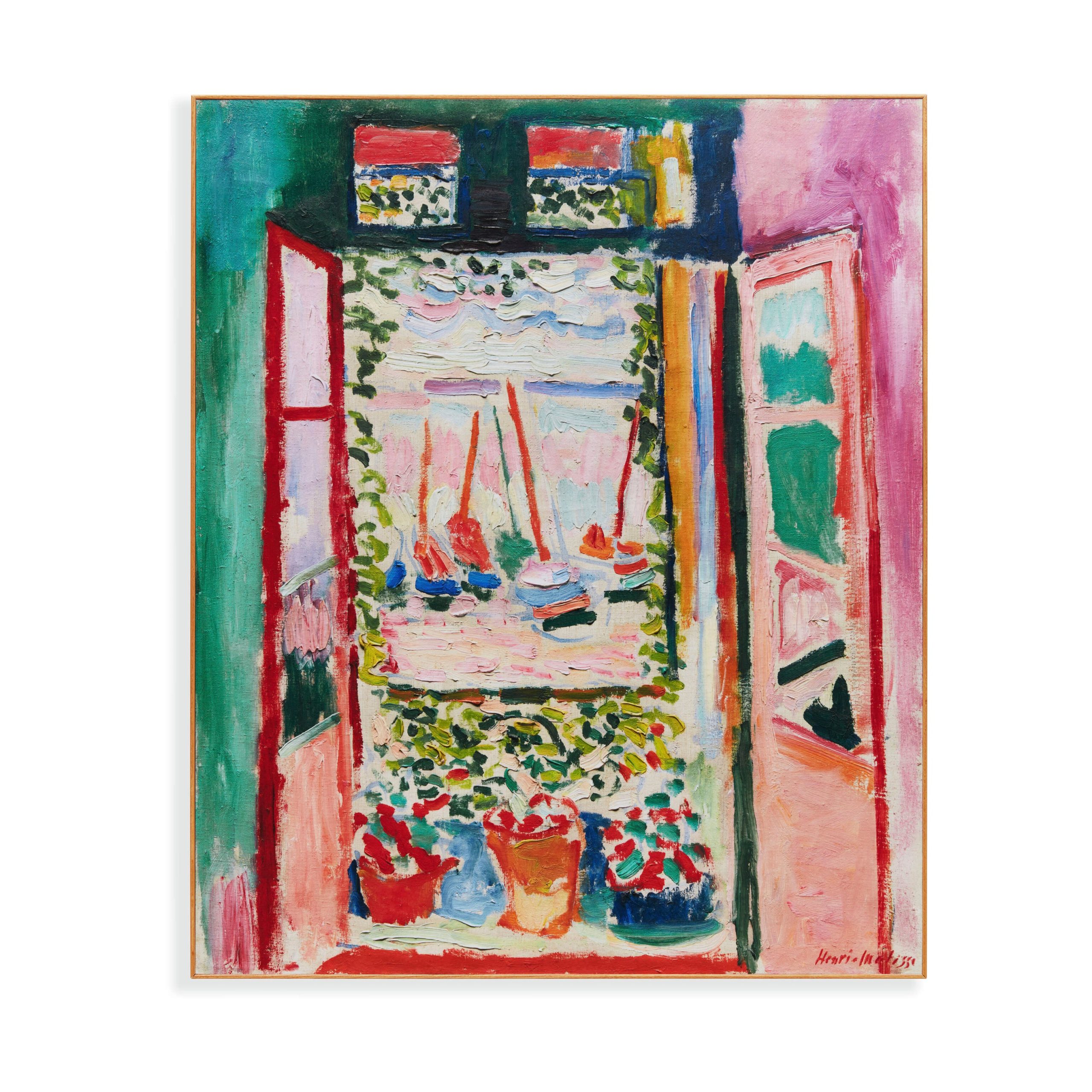 Henri Matisse The Open Window Collioure Framed Print