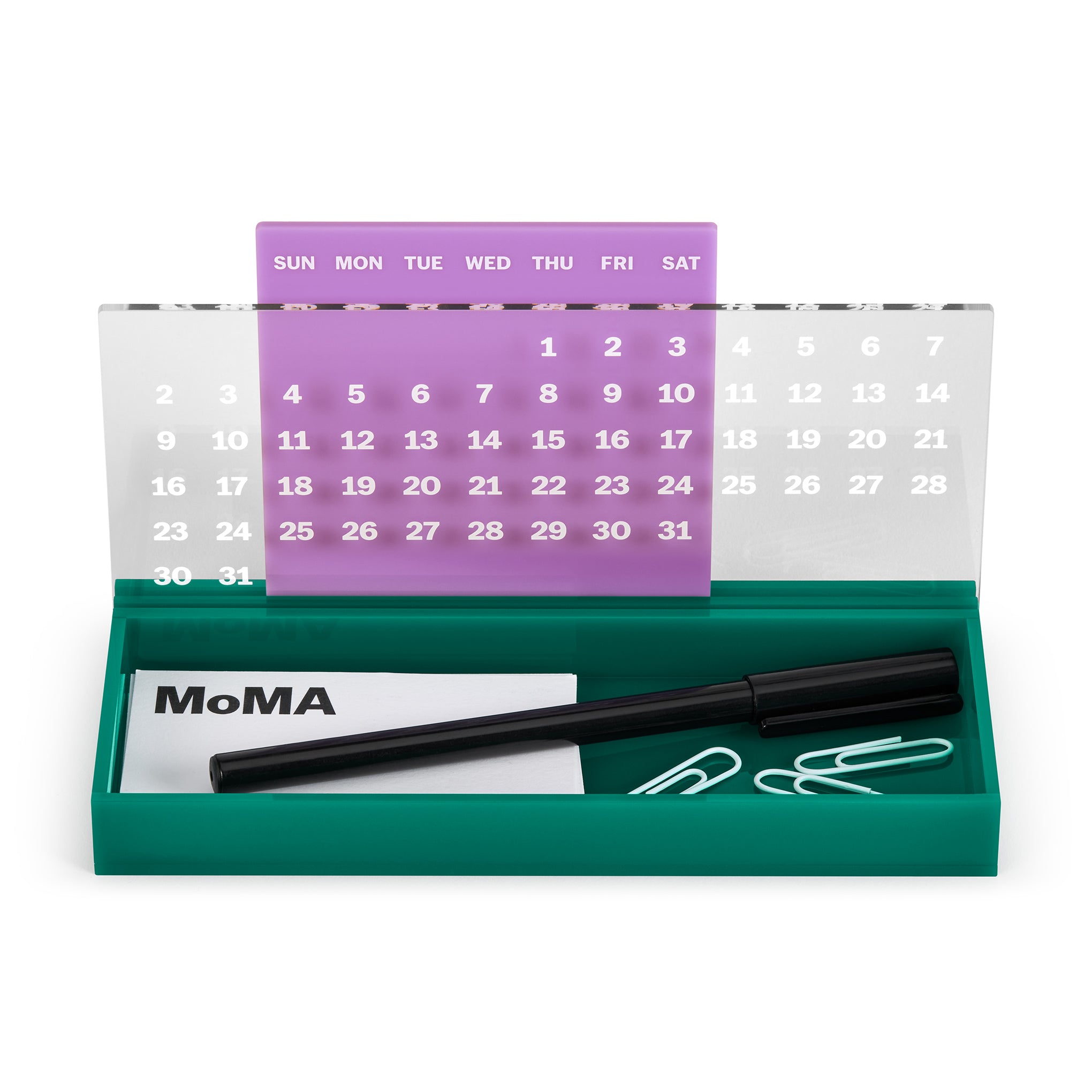 MoMA Colorplay Perpetual Calendar and Organizer - Pink - Image 4