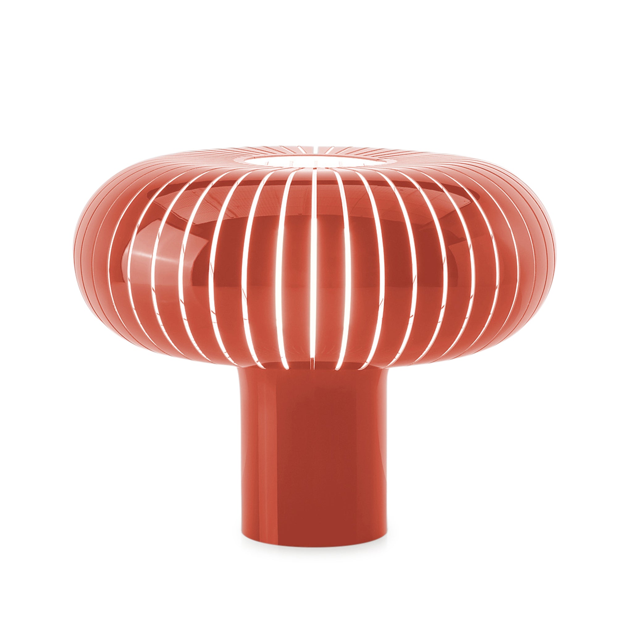 Teresa Recycled Acrylic Table Lamp - Orange