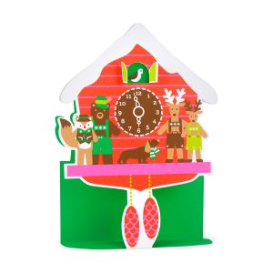 Holiday Cuckoo Clock Pop-Up Cards - Set of 8