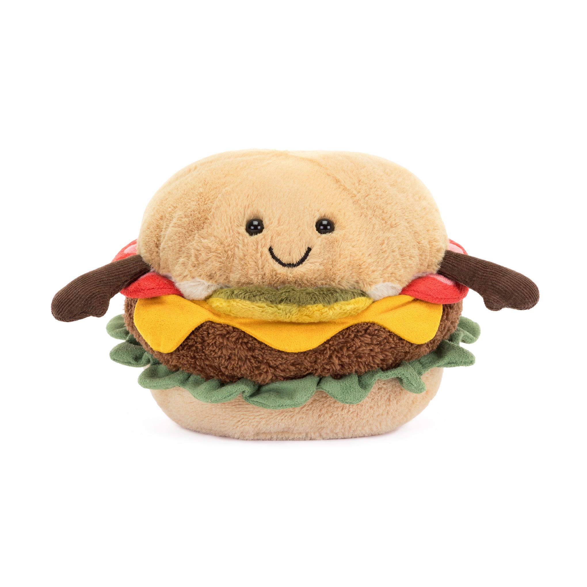 Jellycat Food Plush Toys - Hamburger - Image 2