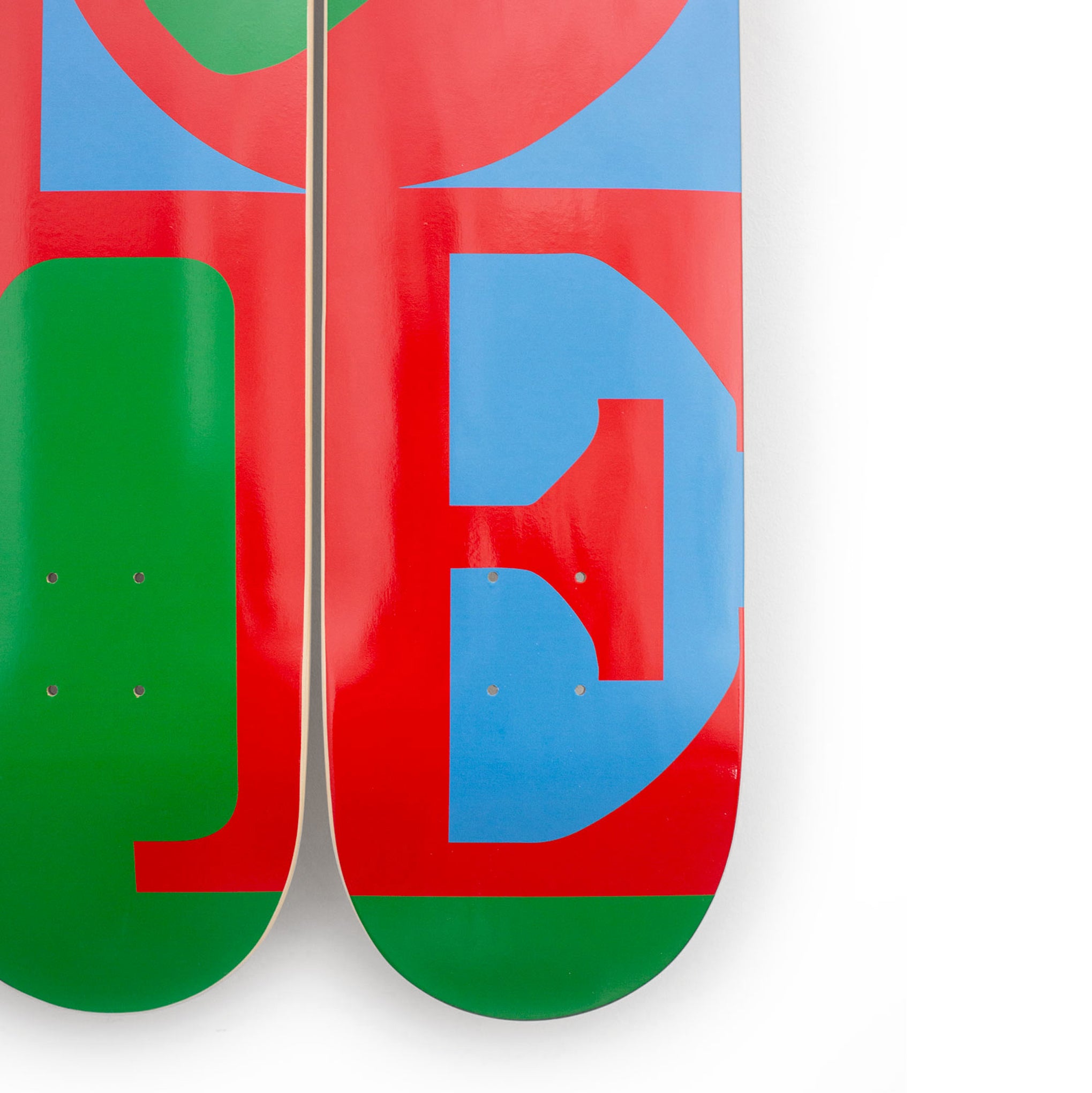 Robert Indiana LOVE Skateboard Triptych - Image 5