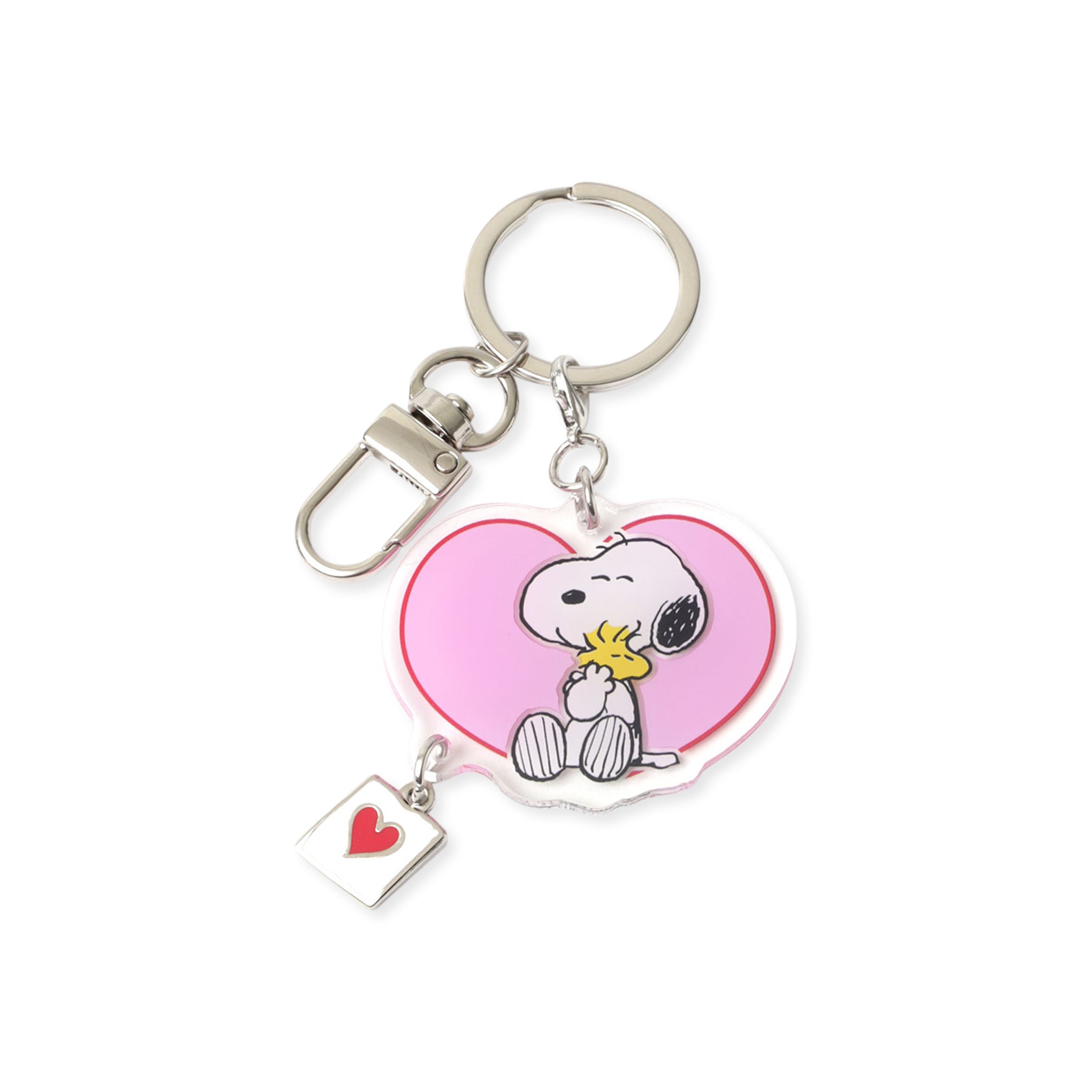 Snoopy Valentine Enamel Key Ring
