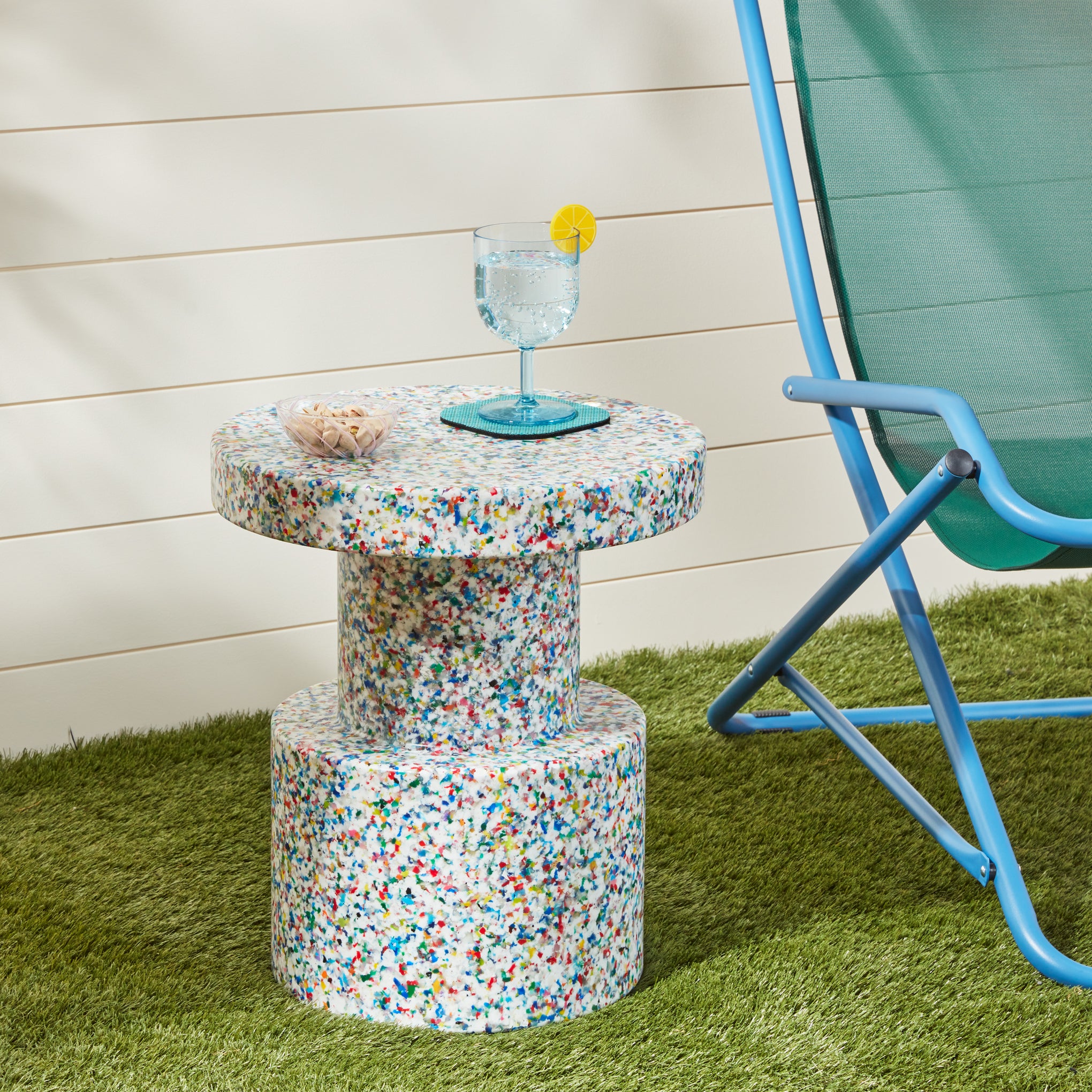 Bit Recycled Plastic Stool - Image 2