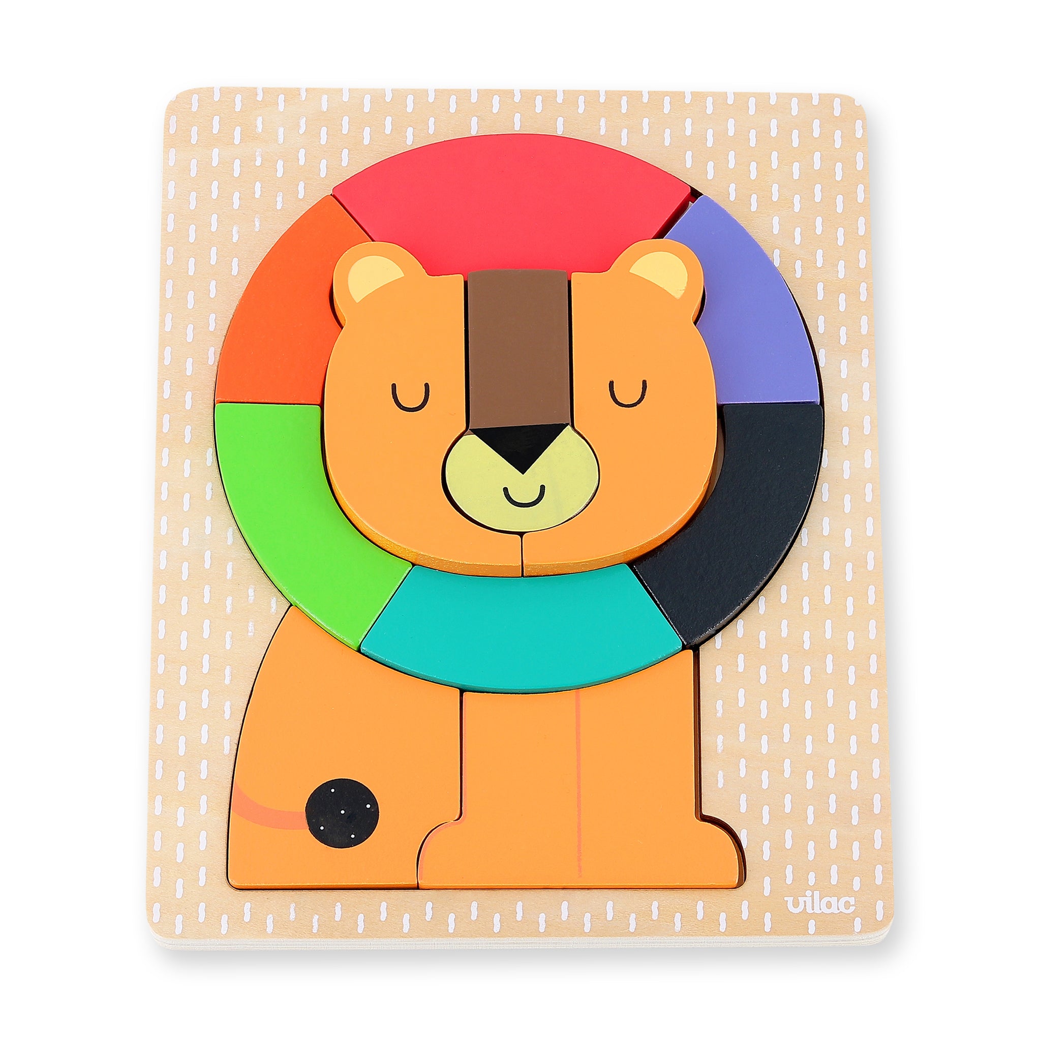 Lion Wooden Puzzle - 17 Pieces