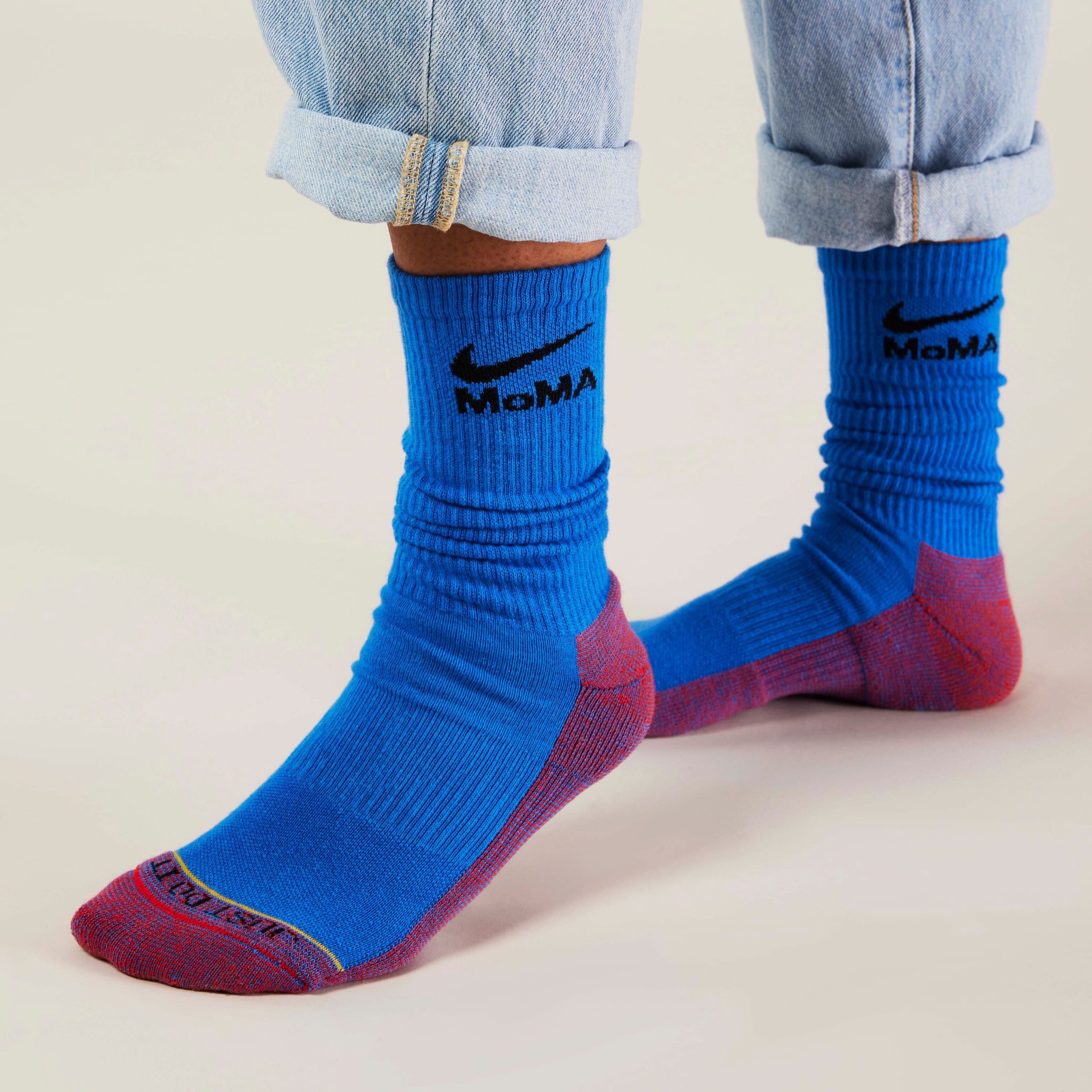 MoMA Nike Everyday Socks - Signal Blue - Image 2