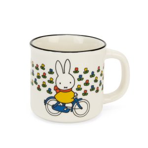 Miffy Retro Flowers Ceramic Mug
