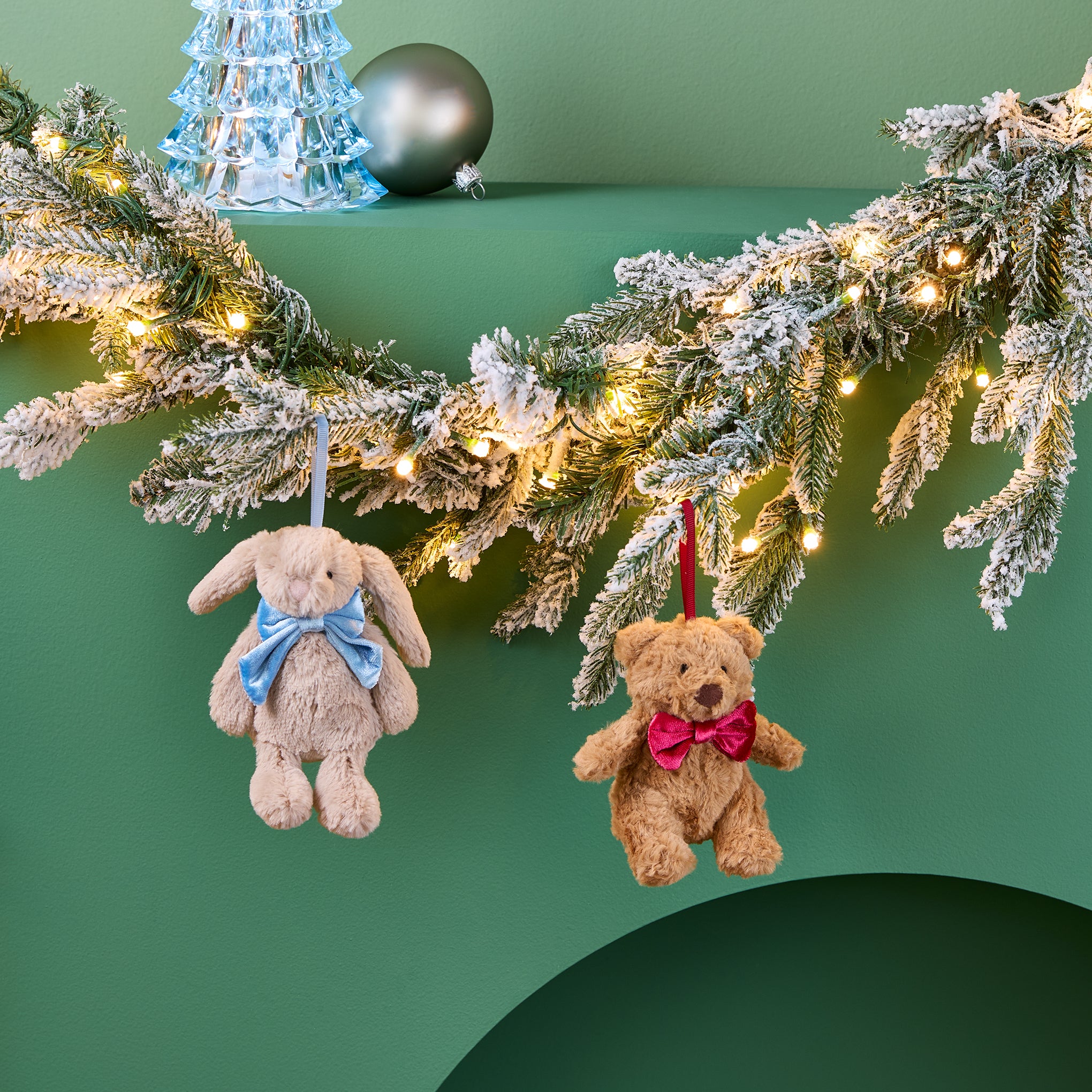 Jellycat Ornament Plush - Bashful Bunny - Image 2
