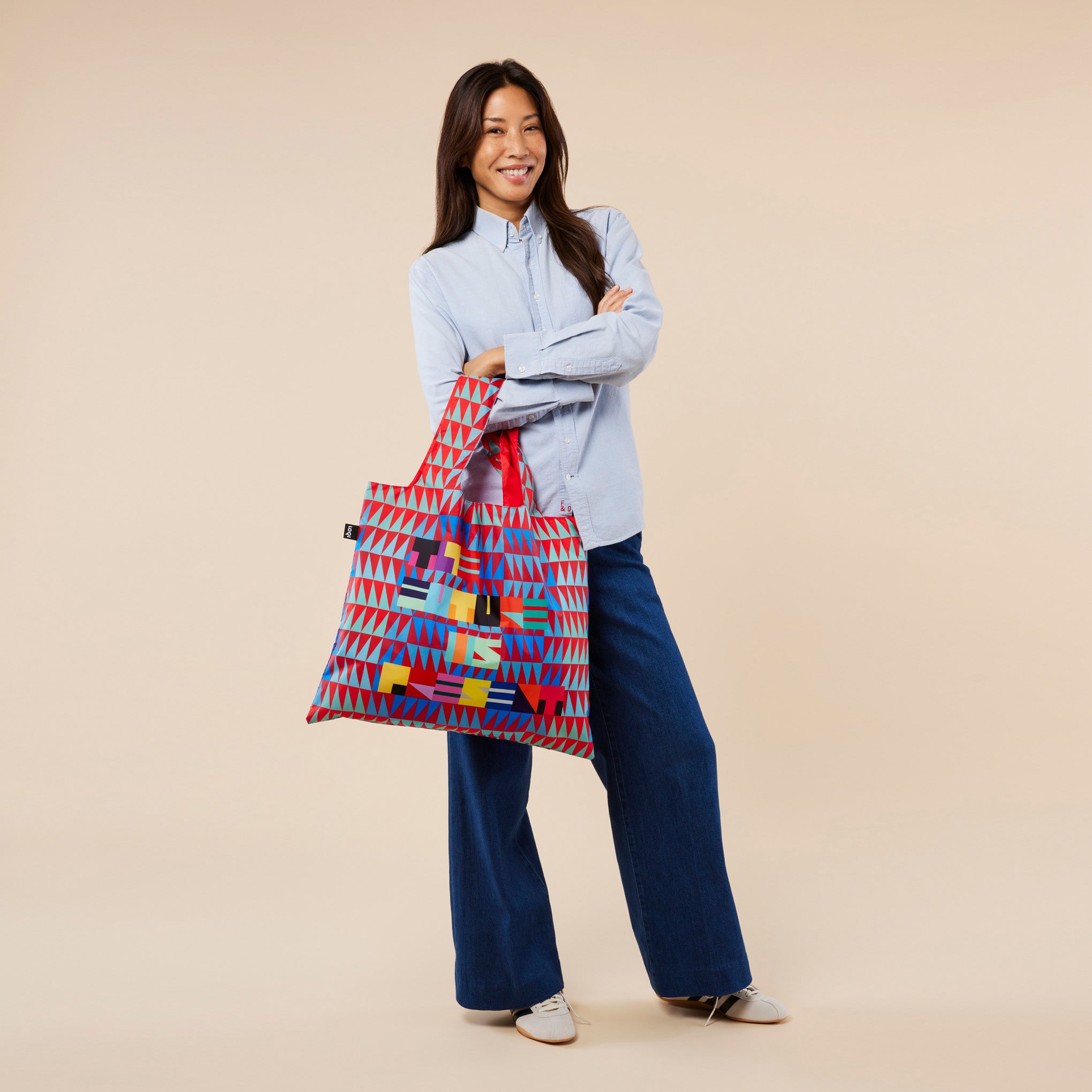 Jeffrey Gibson Recycled Polyester Tote Bag - The Future is Present - Image 5