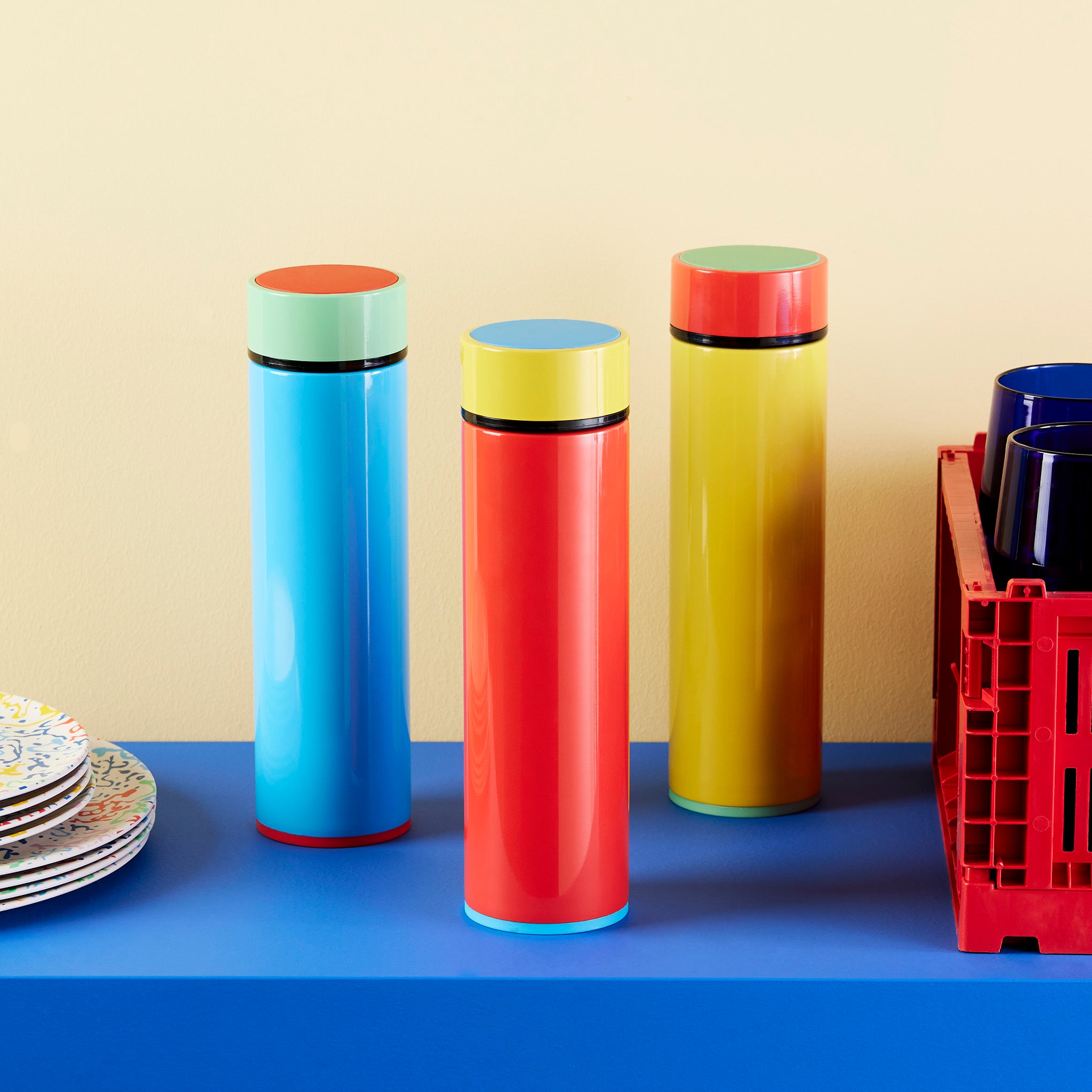 George Sowden Thermal Flask - Red - Image 4