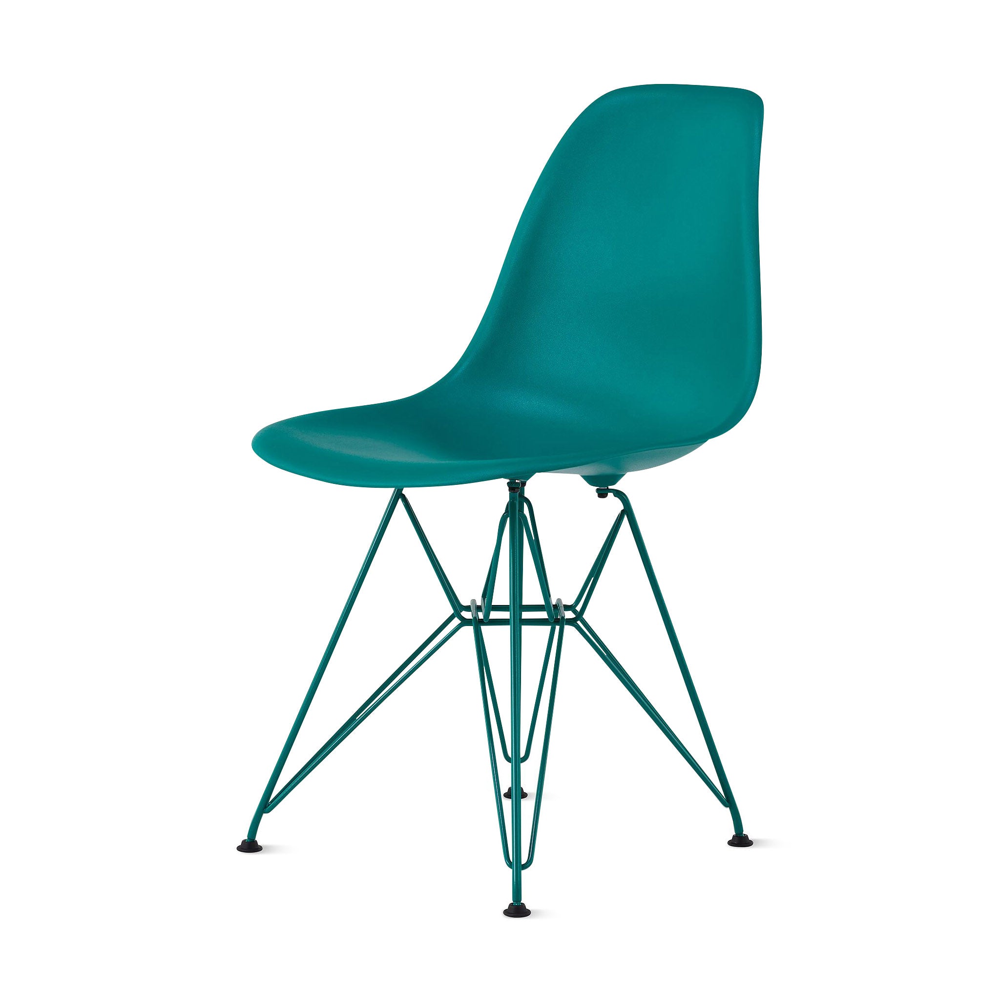 Herman Miller x HAY Eames Molded Recycled Plastic Side Chair - Mint Green