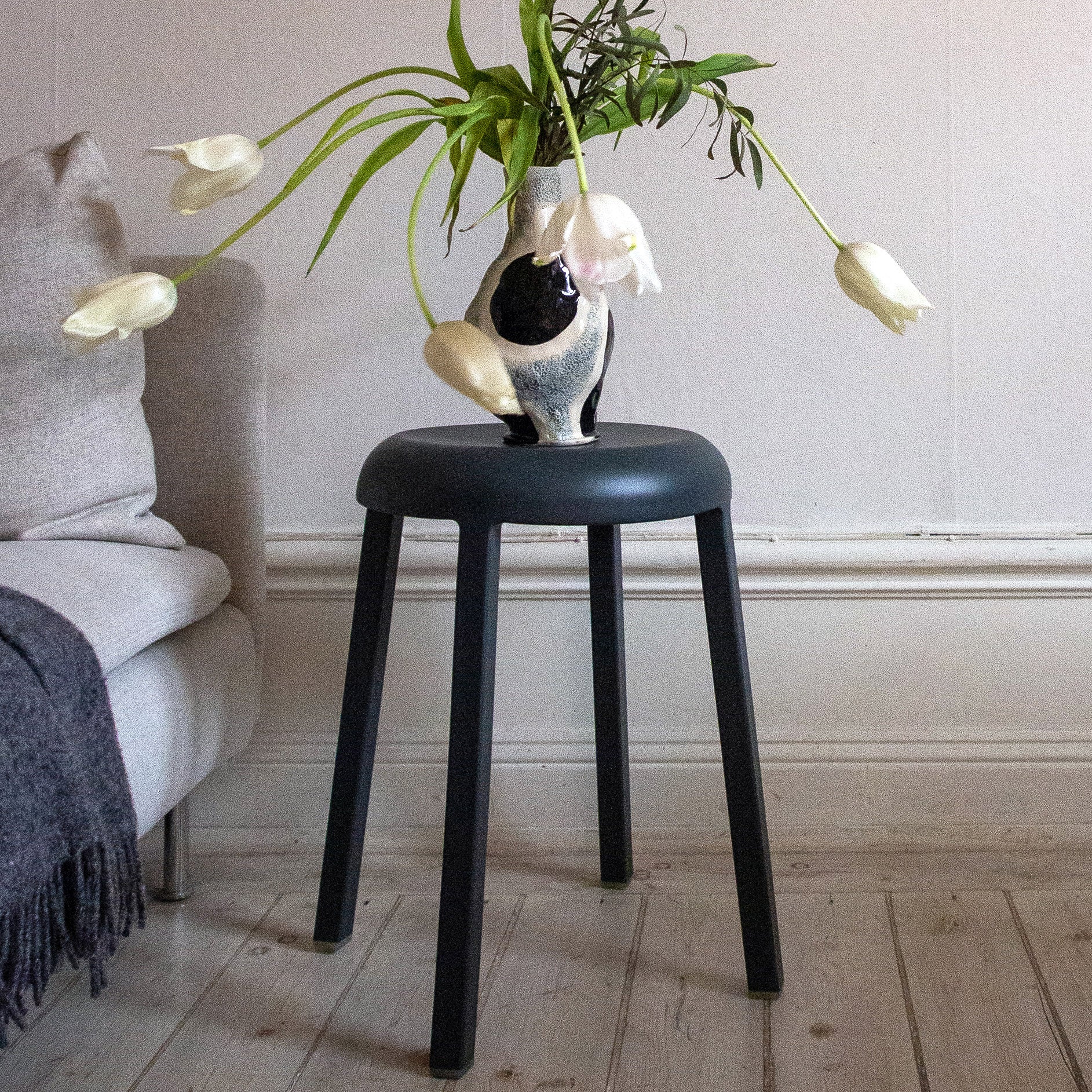 Emeco Za Stool - Dark Gray - Image 3