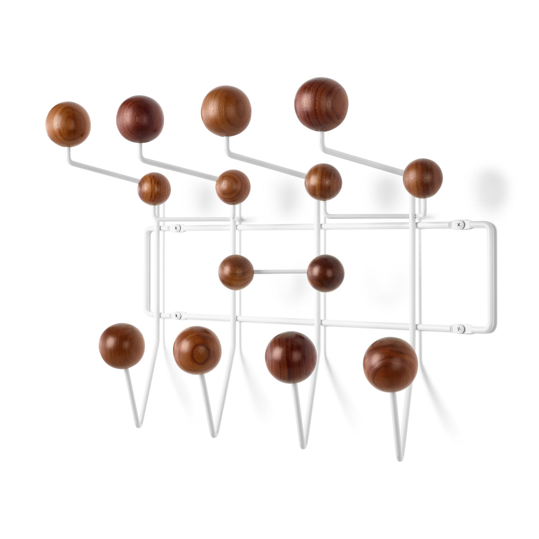 Eames® Hang-It-All Coat Rack from Herman Miller - White/ Walnut - Image 2