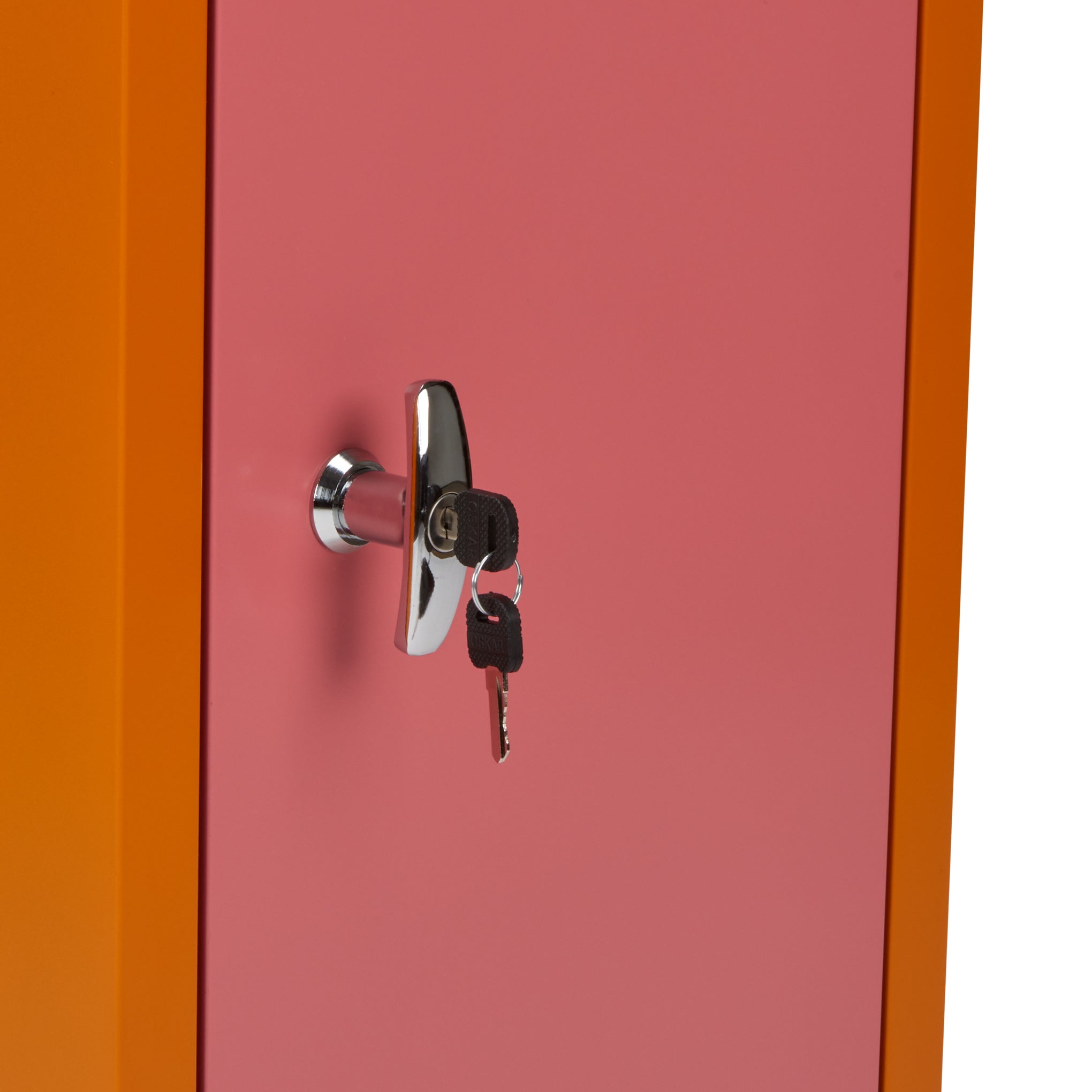 Metal Locker & Side Table - Pink - Image 6