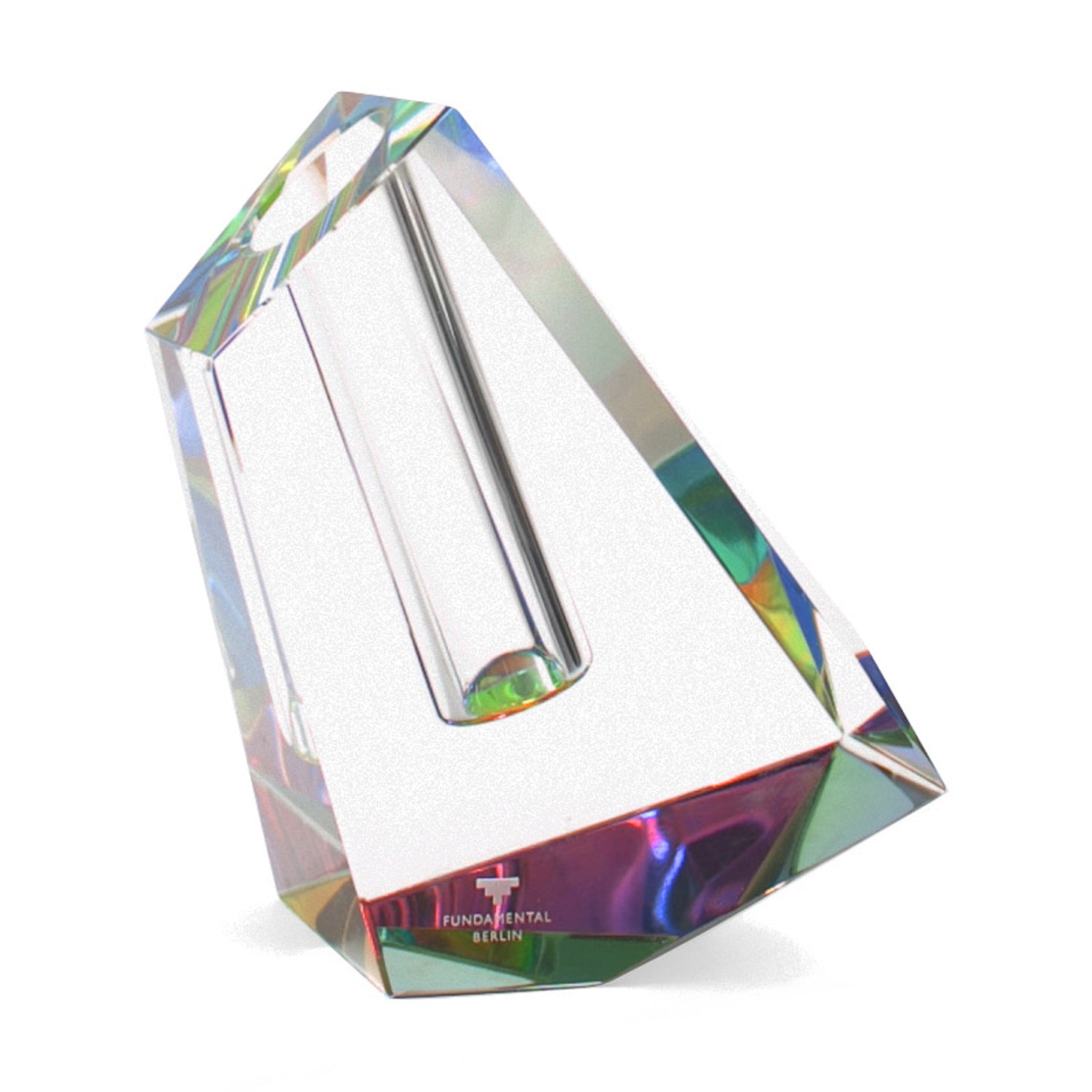 Faceted Crystal Vase - Large - Image 5