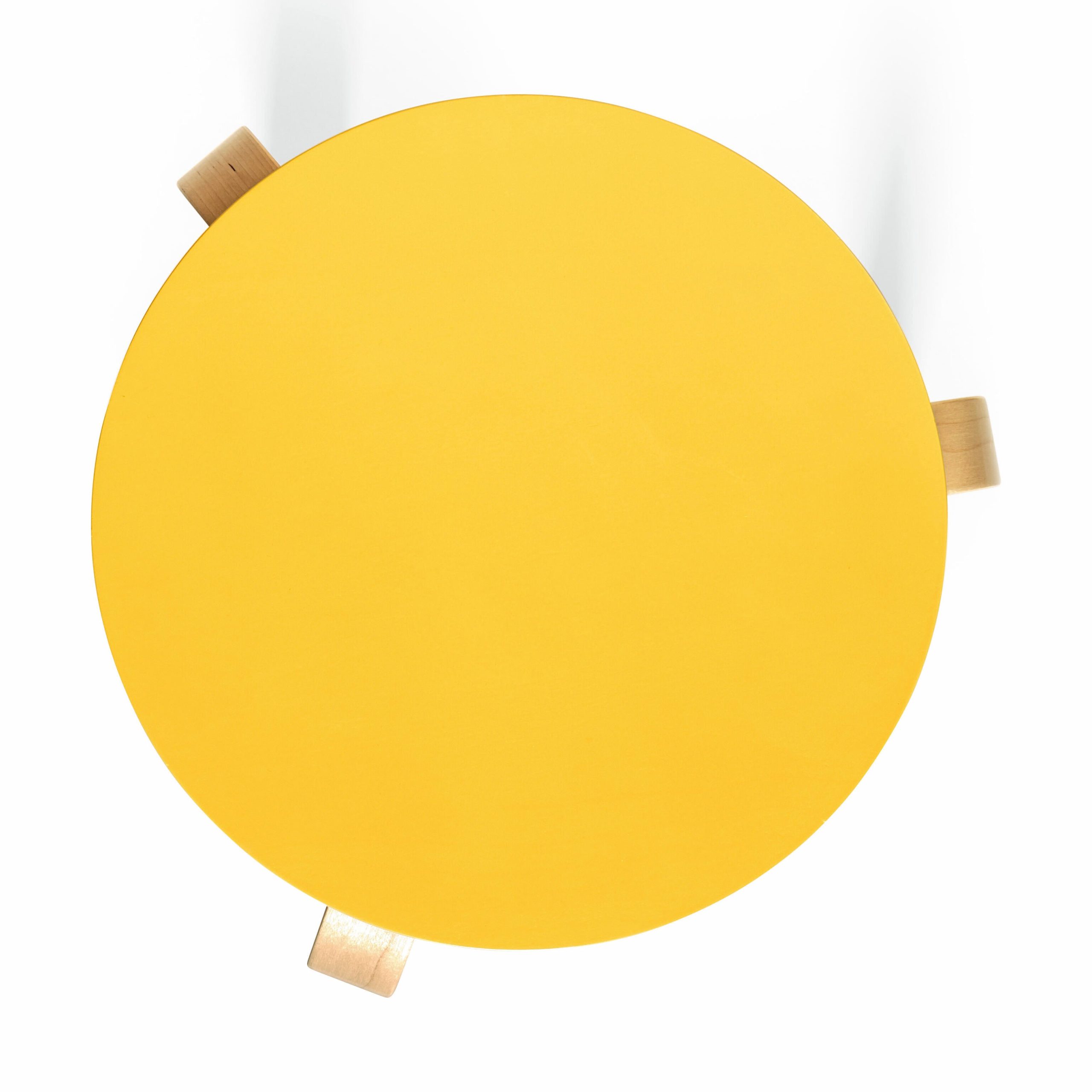 Artek Aalto Stacking Stool 60 - Yellow - Image 2