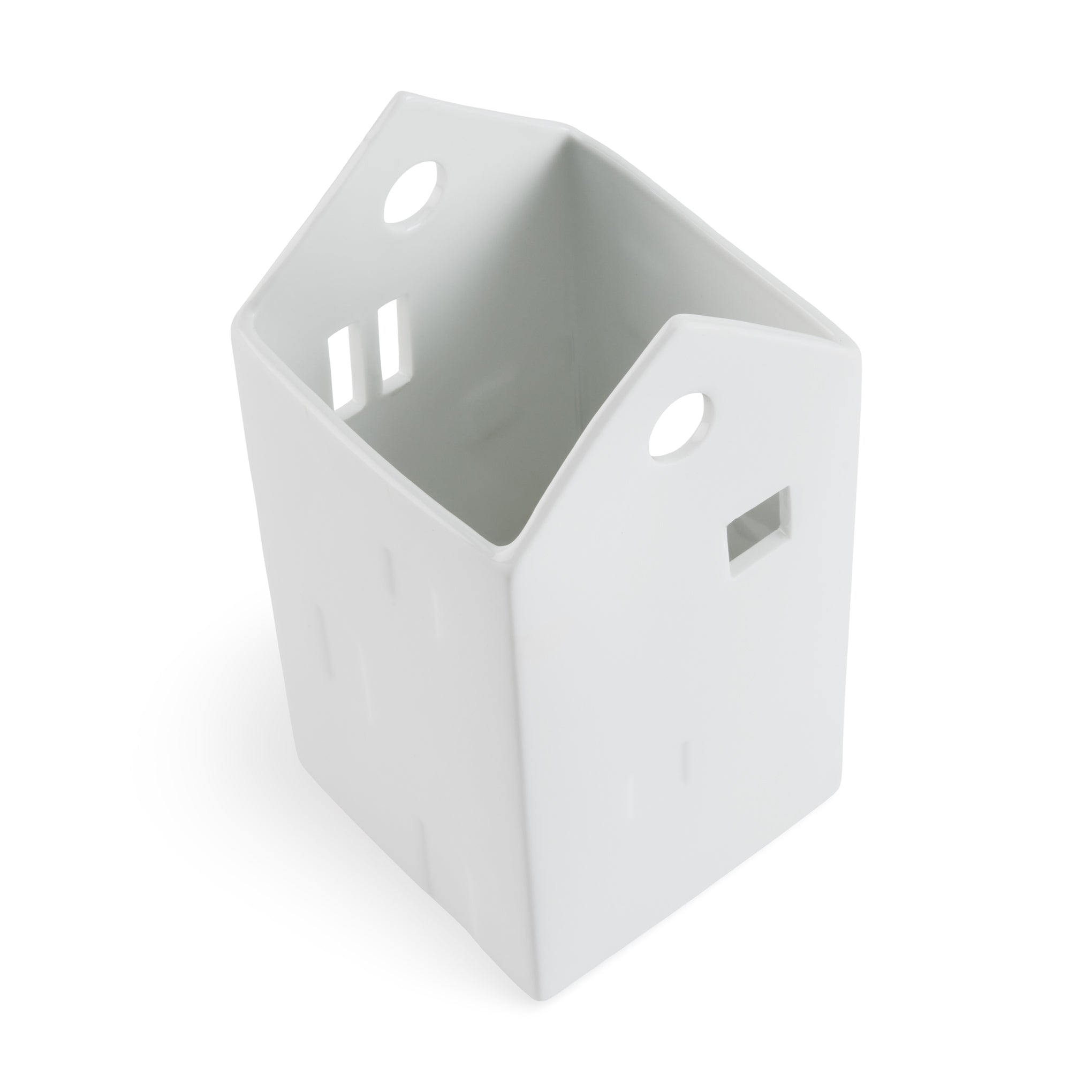 Village House Porcelain Vase - Large - Image 4