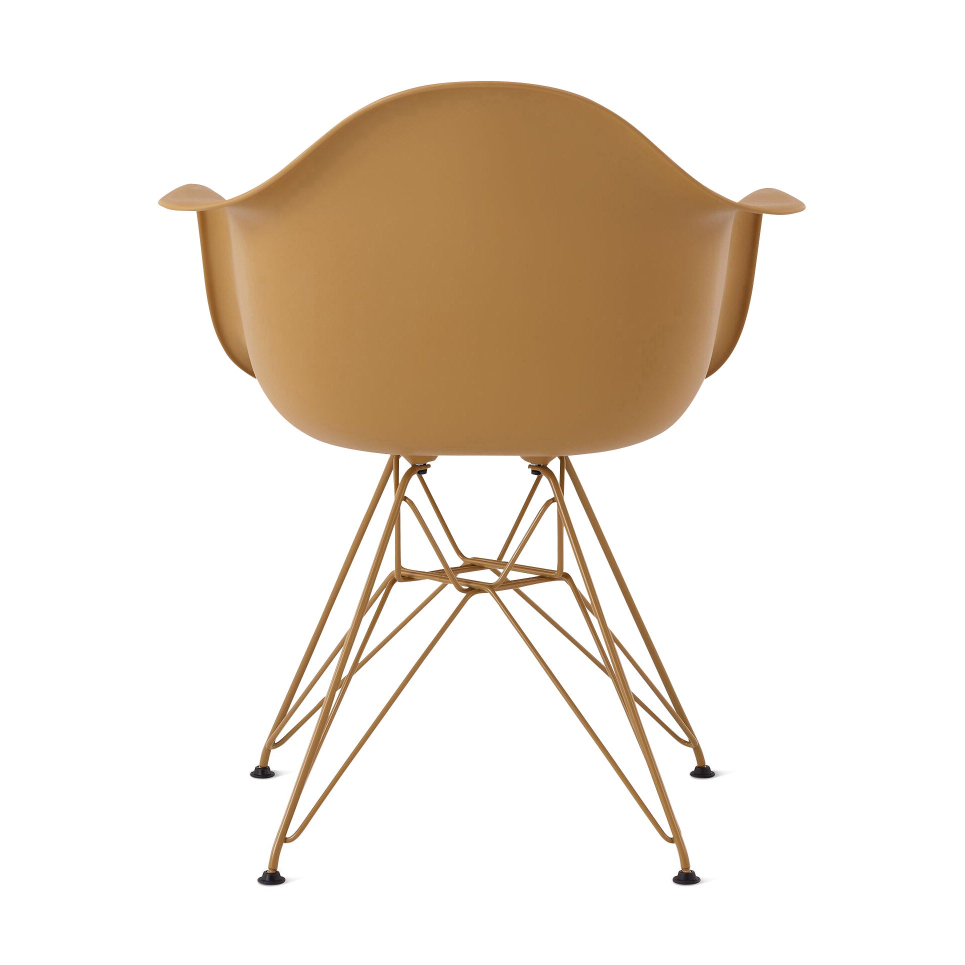 Herman Miller x HAY Eames Molded Recycled Plastic Armchair - Toffee - Image 5