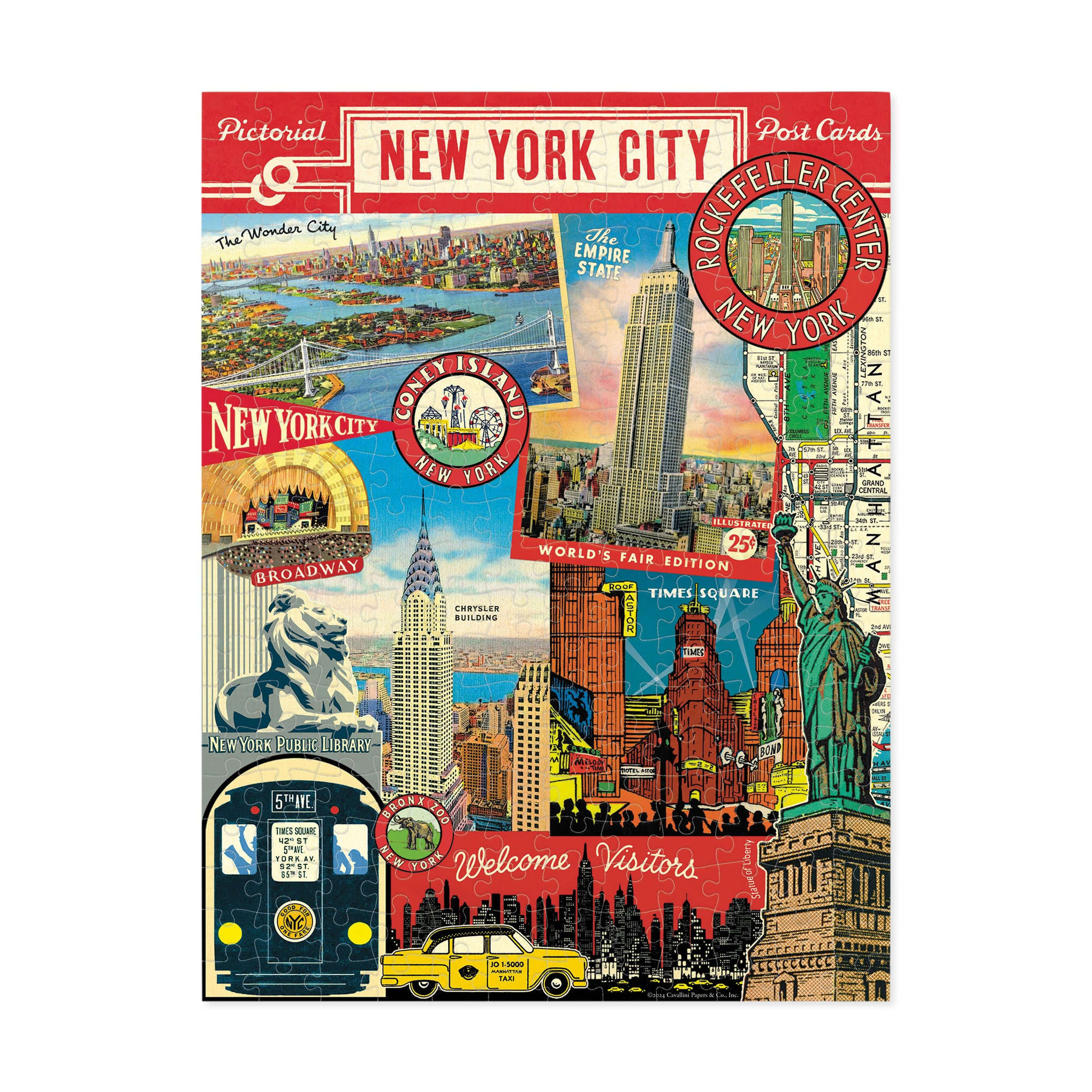 NYC Mini Jigsaw Puzzle - 240 Pieces