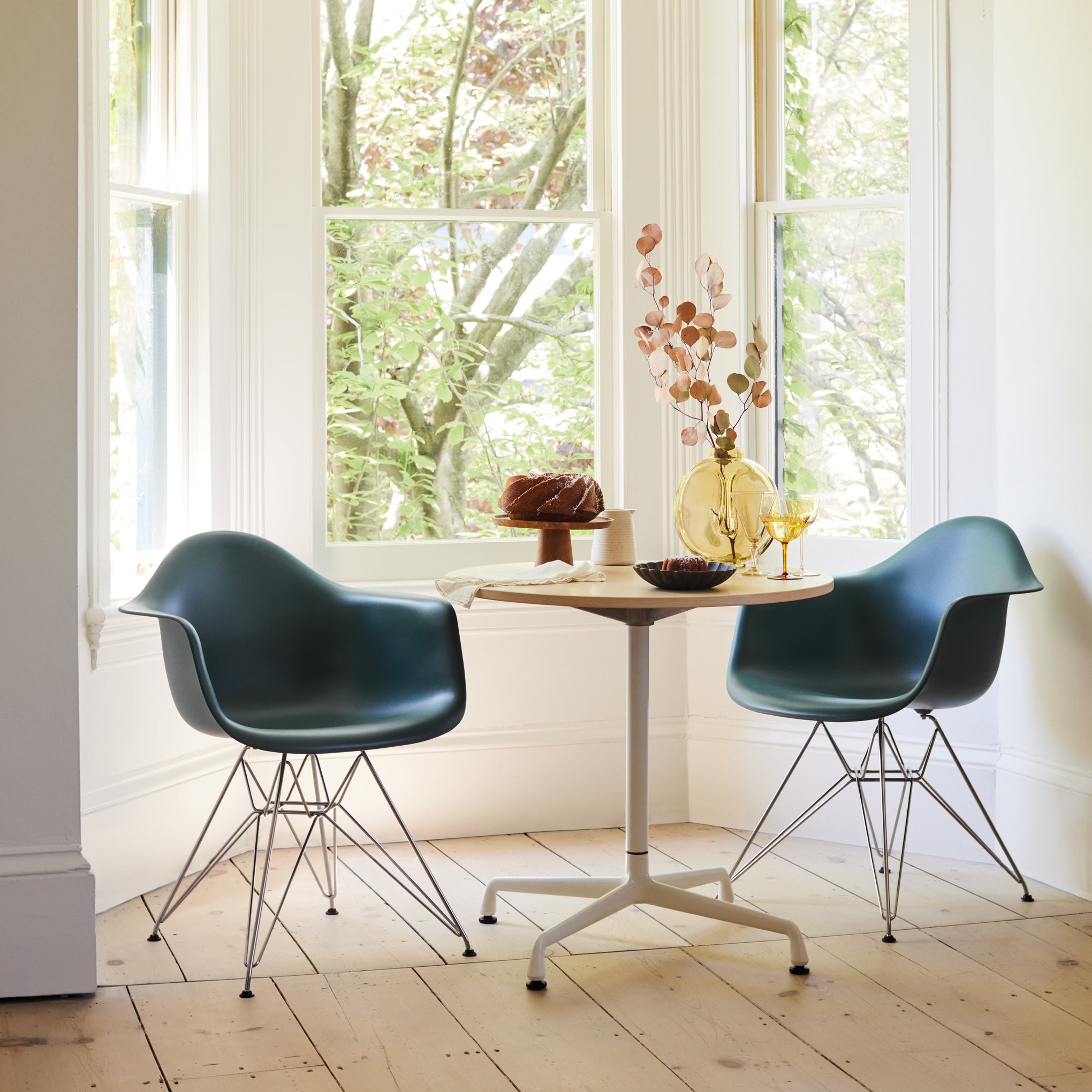 Eames® Molded Recycled Plastic Armchair from Herman Miller - Black - Image 2
