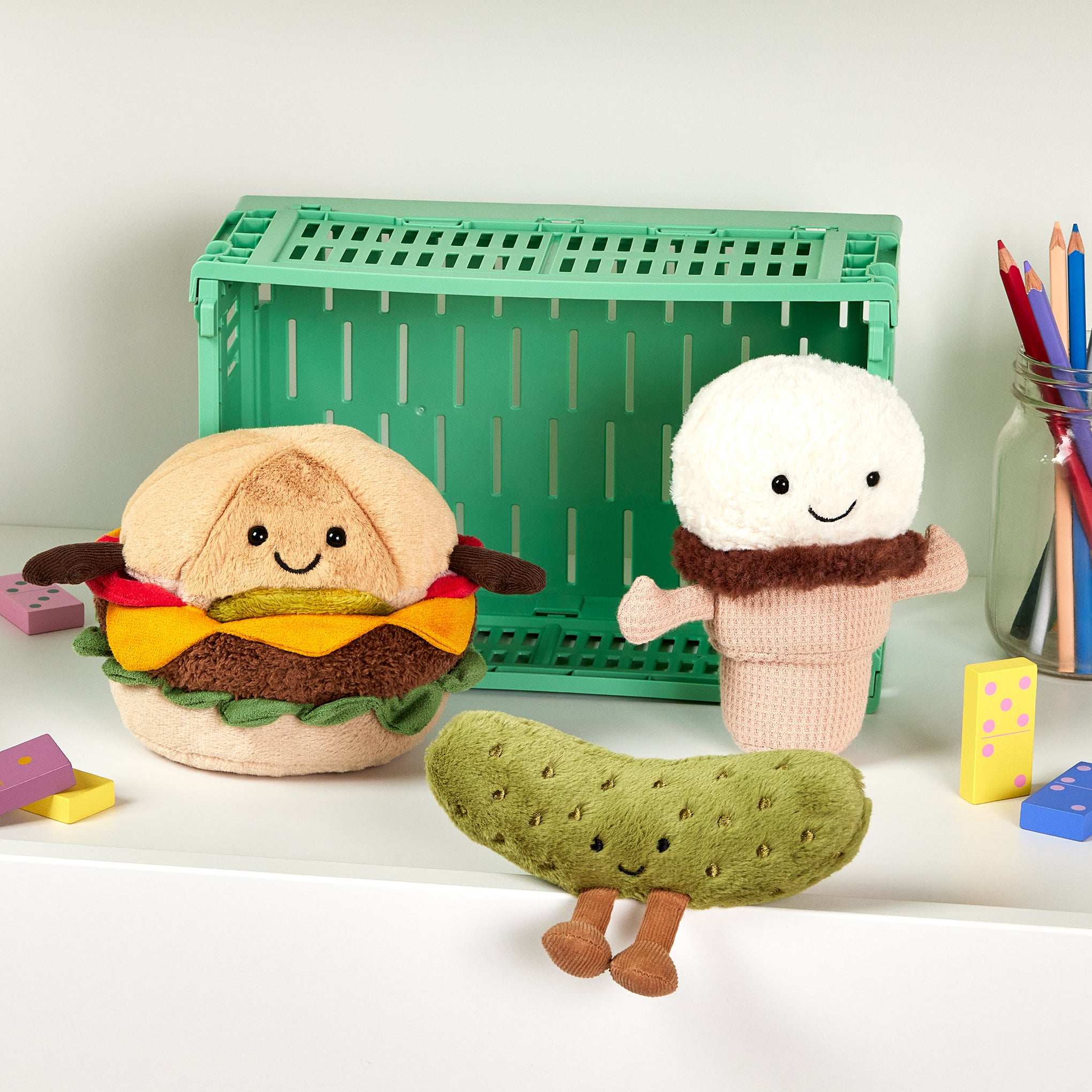 Jellycat Food Plush Toys - Hamburger - Image 4