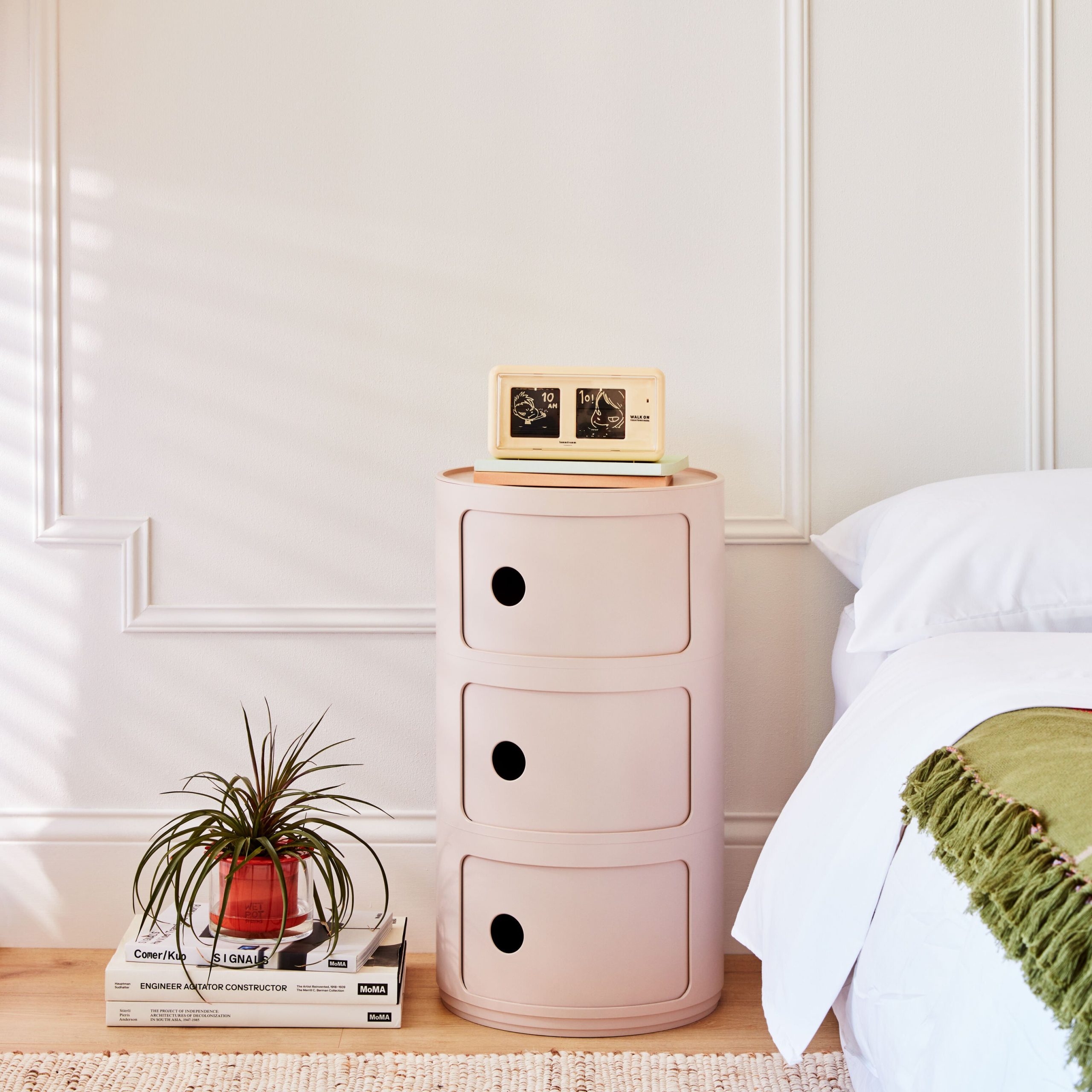 Kartell Bio Componibili 3 Tier Storage - Pink - Image 2