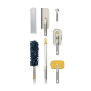 Compact Broom Deep Cleaning Set