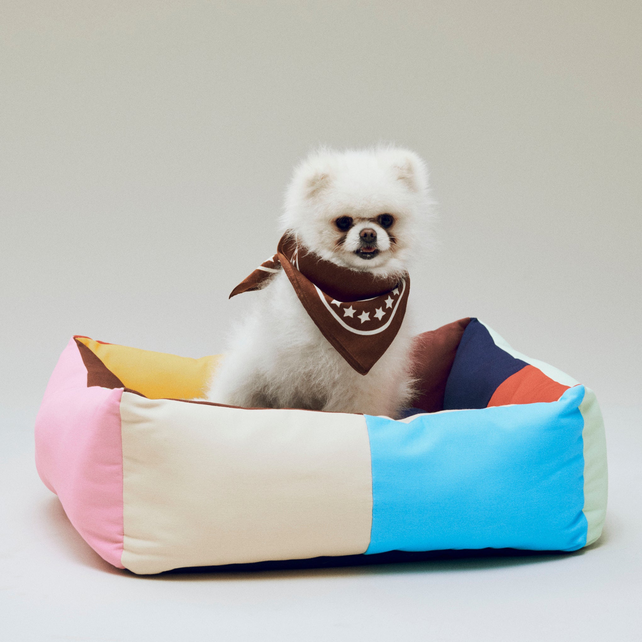 HAY Dog Bed in Recycled Polyester - Multi - Image 4
