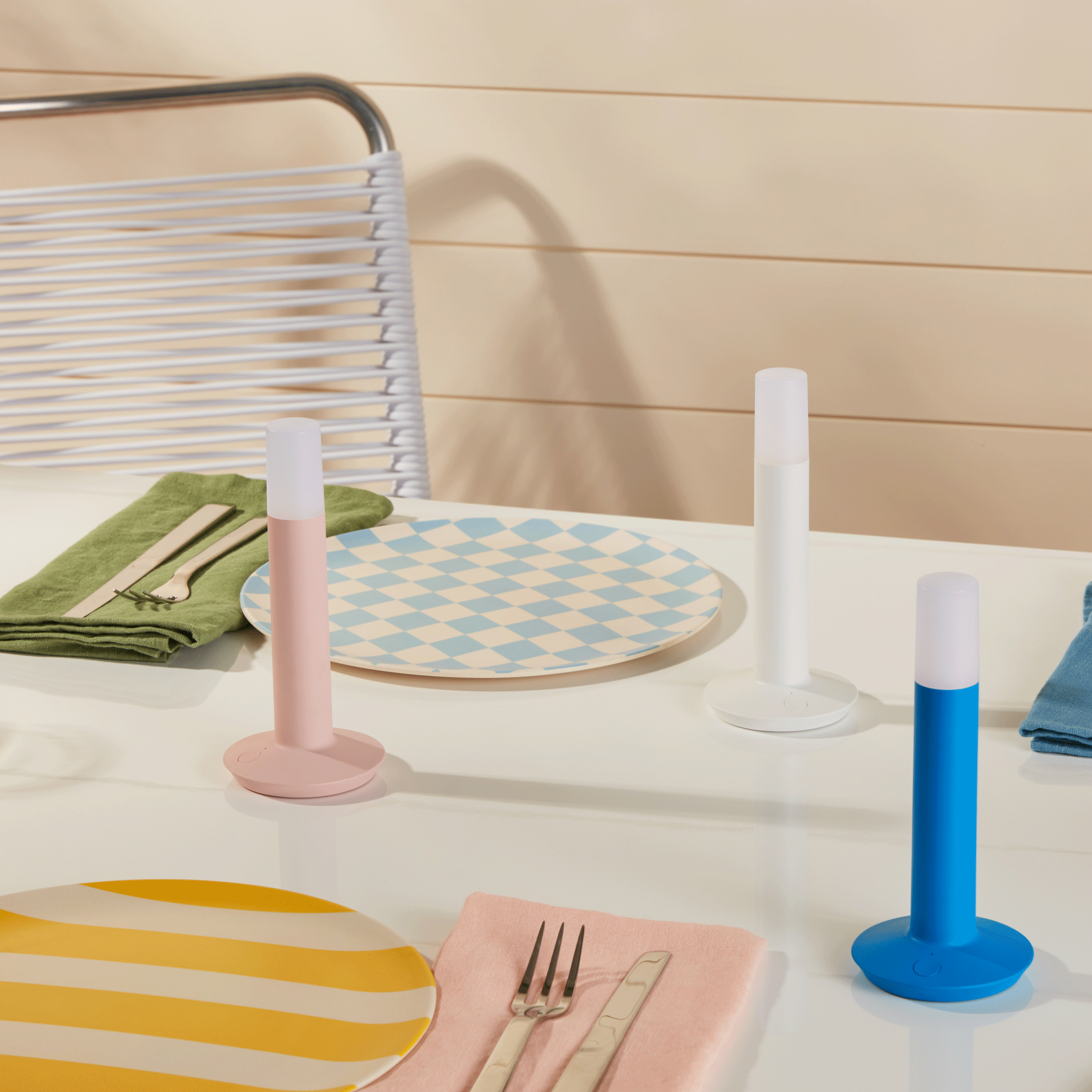 Lighthouse Portable Lamp - French Blue - Image 2