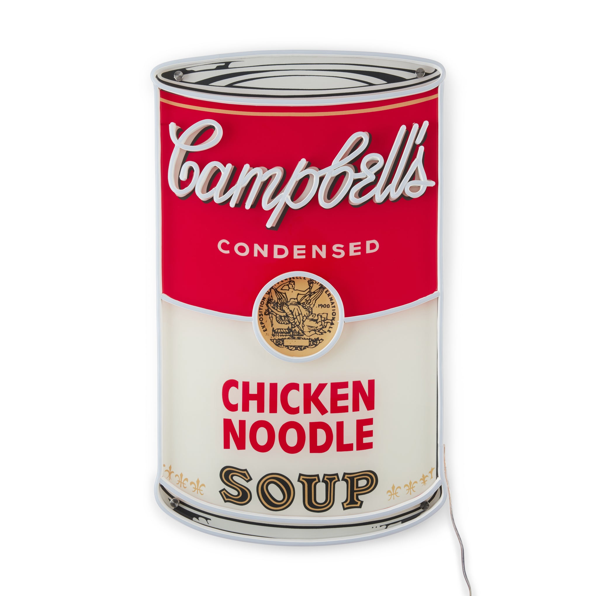 Andy Warhol Chicken Noodle Soup Can Neon Sign - Image 3