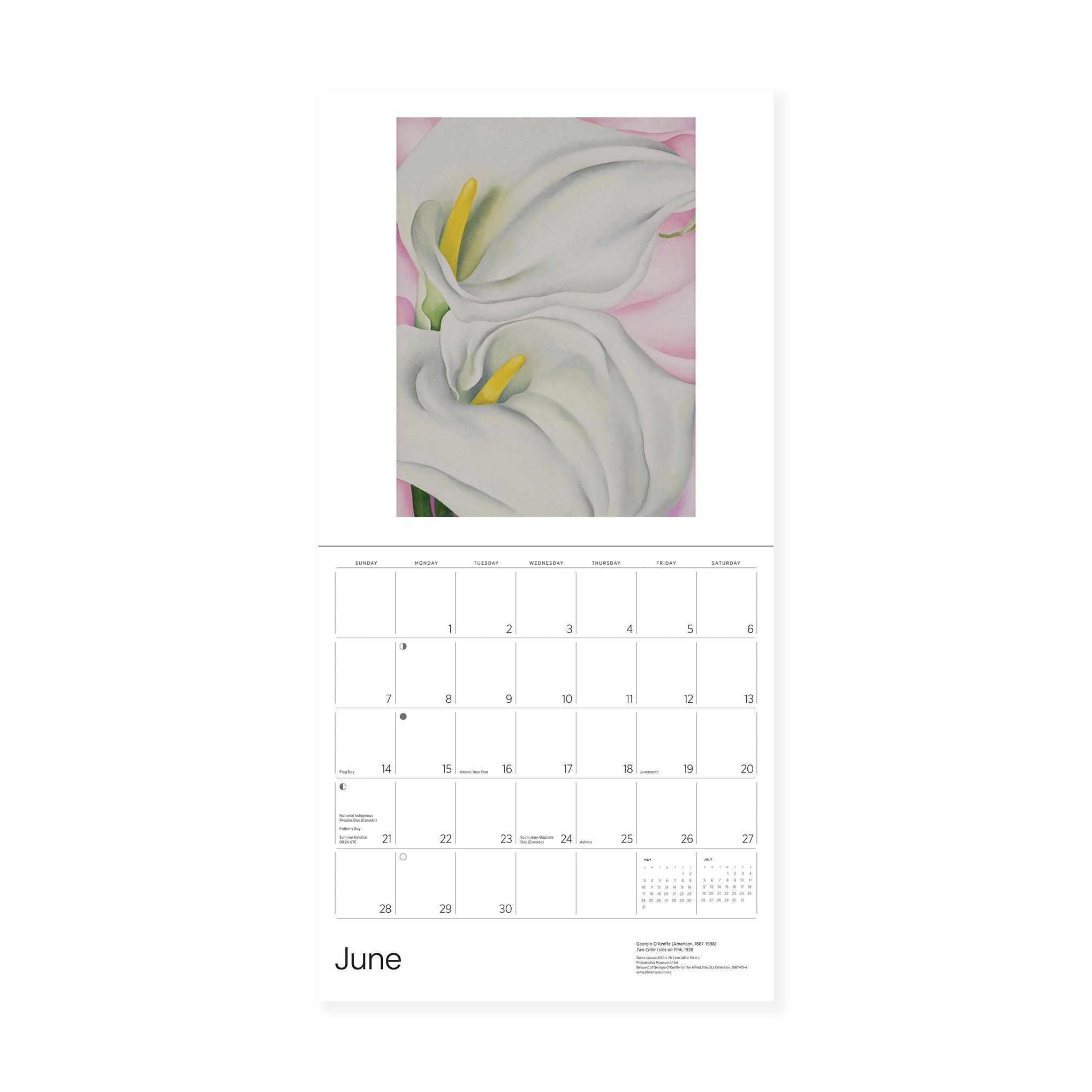 2026 Georgia O'Keeffe Wall Calendar - Image 5