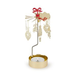 No?l Rotary Tea Light Candle Holder