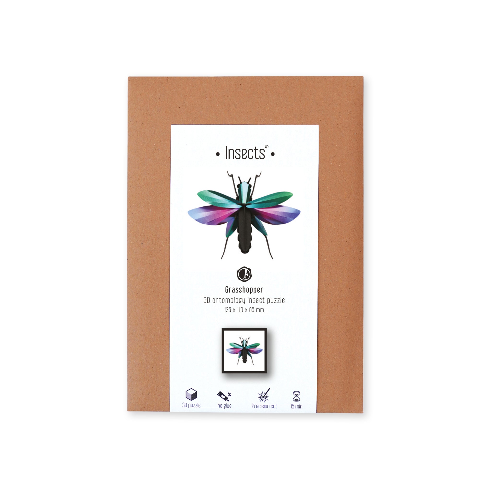 Assembli Shop DIY Reflective Paper Kit - Grasshopper - Image 4