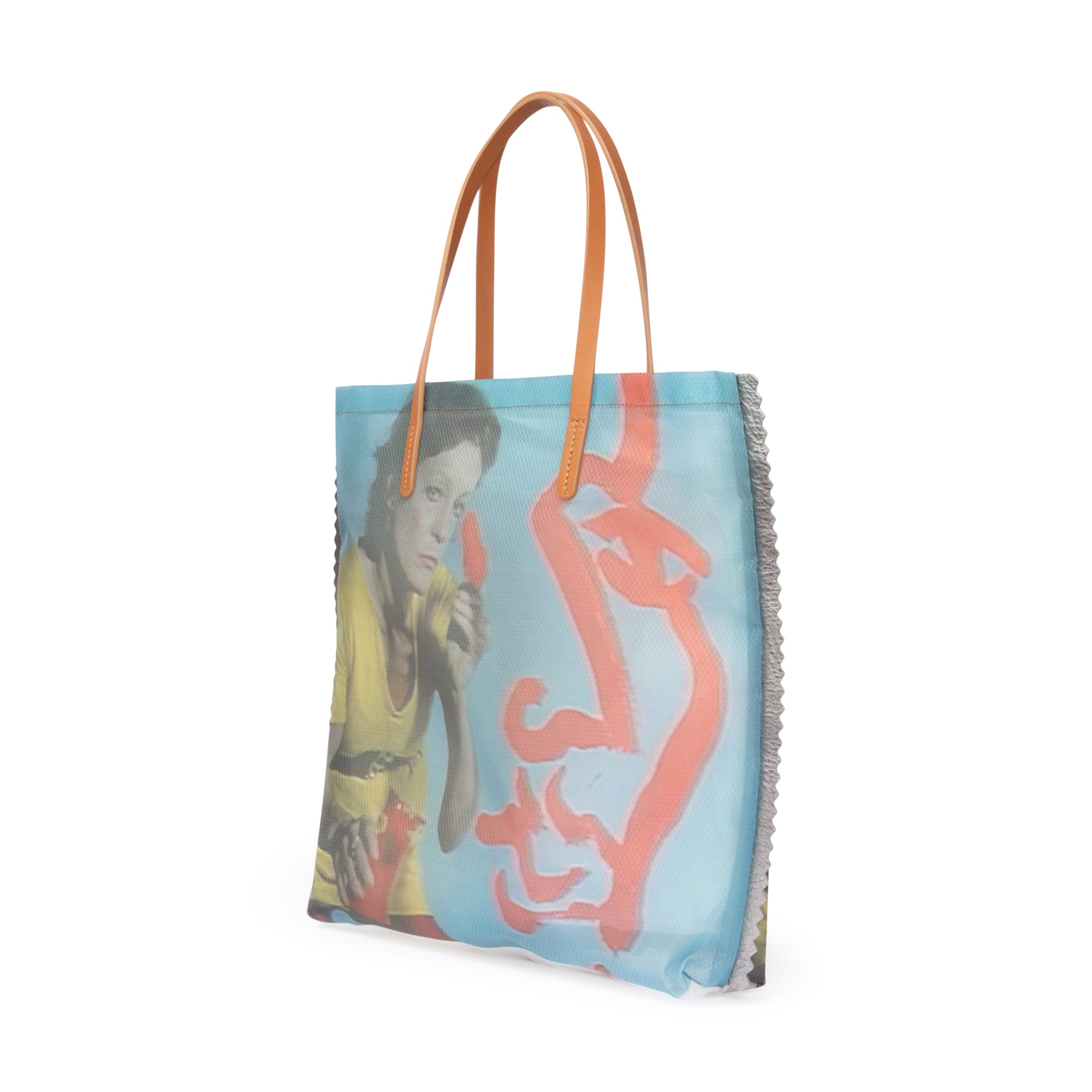 Joan Jonas Rachel Comey Mesh Tote - Blue - Image 3