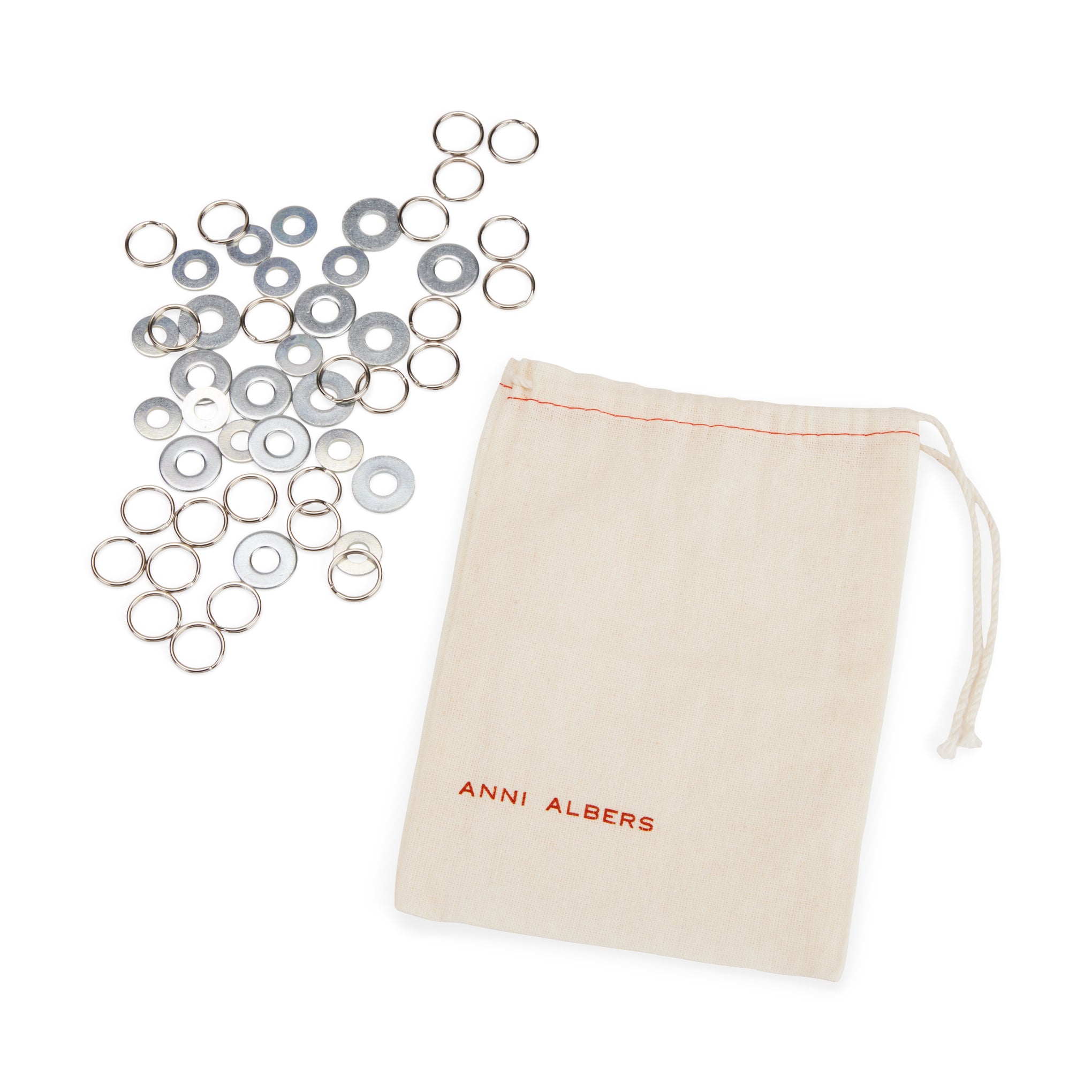 Anni Albers Make Your Own Necklace Jewelry Kit - Silver - Image 13