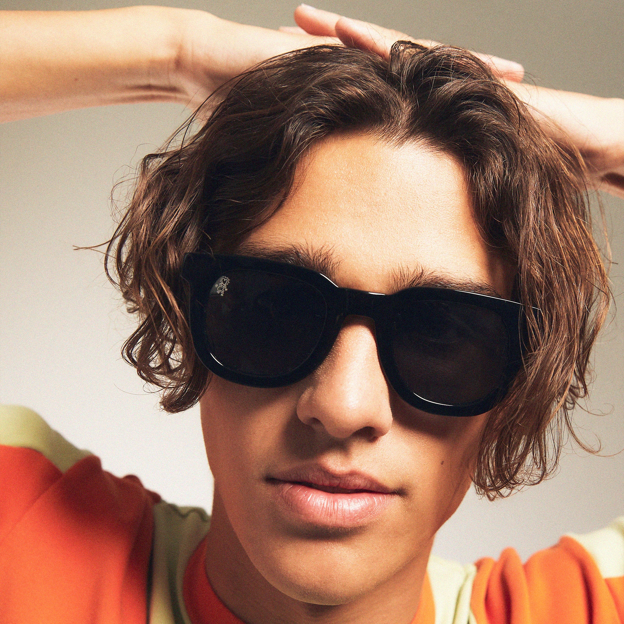 Keith Haring Sunglasses - Black/ Black - Image 4