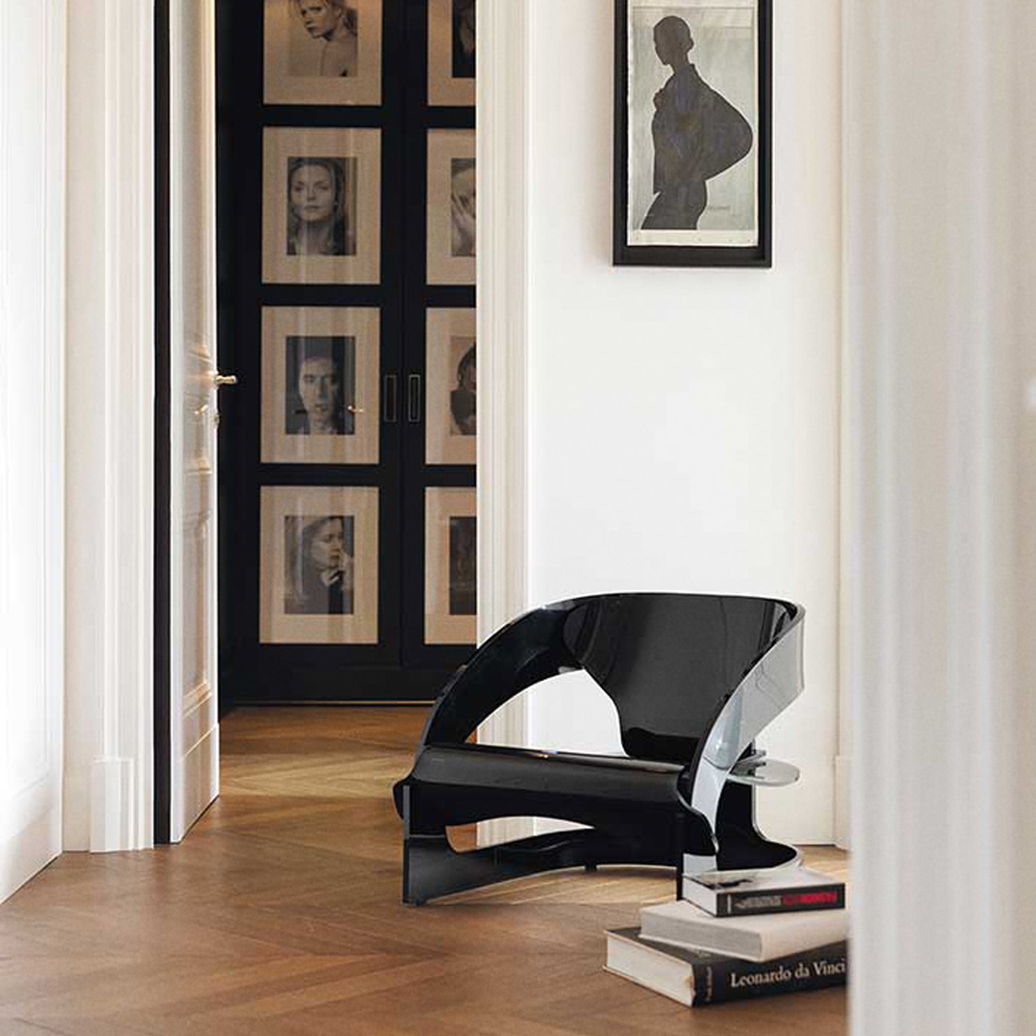 Joe Colombo 4801 Armchair by Kartell - Clear - Image 2