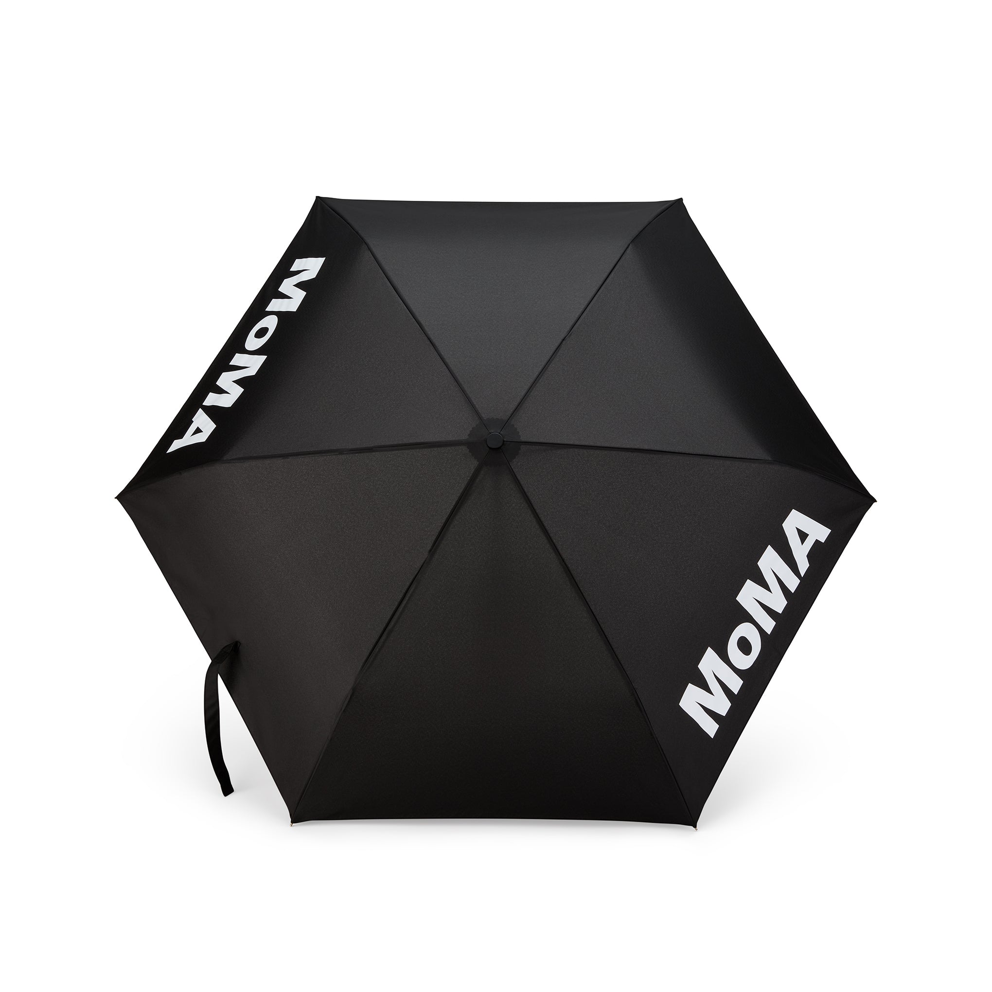 MoMA Mini Logo Automatic Recycled Plastic Umbrella - Image 3