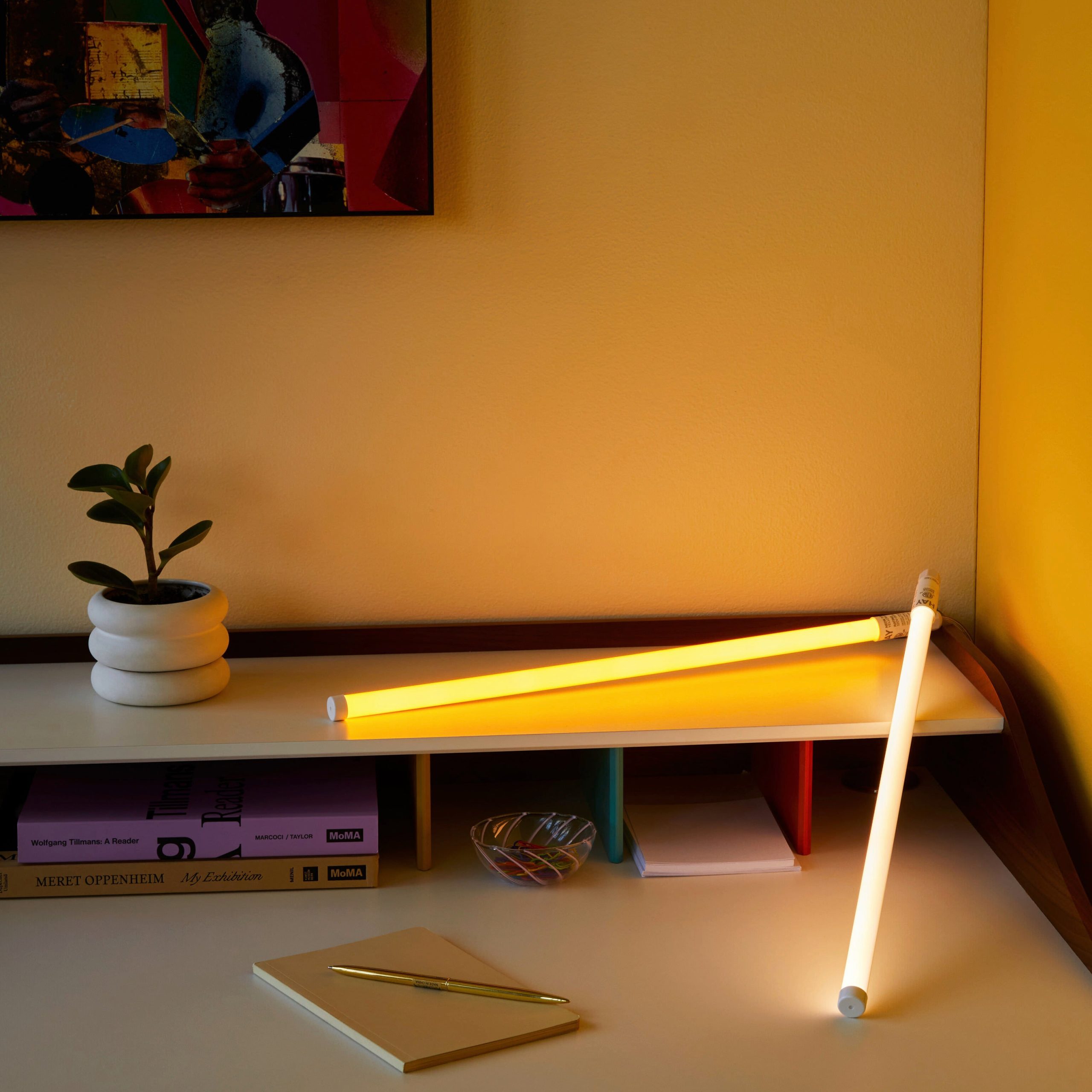 HAY Neon LED Tube Light - Yellow - Image 2