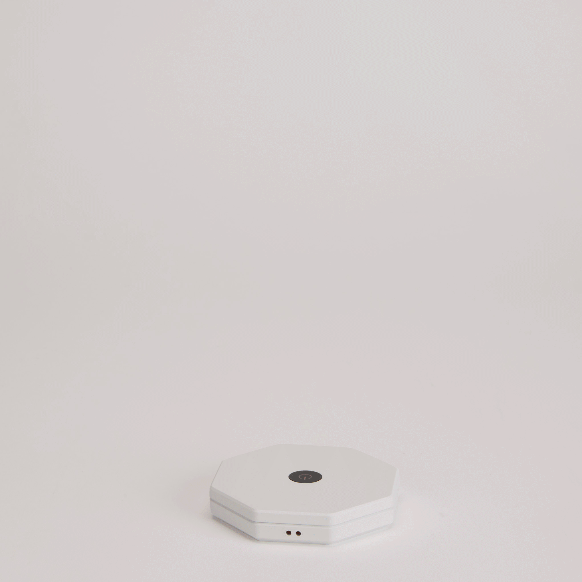 Twist Hexagon Portable Table Lamp - Lunar White - Image 3