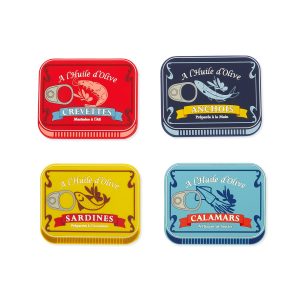 Conserverie Coasters - Set of 4