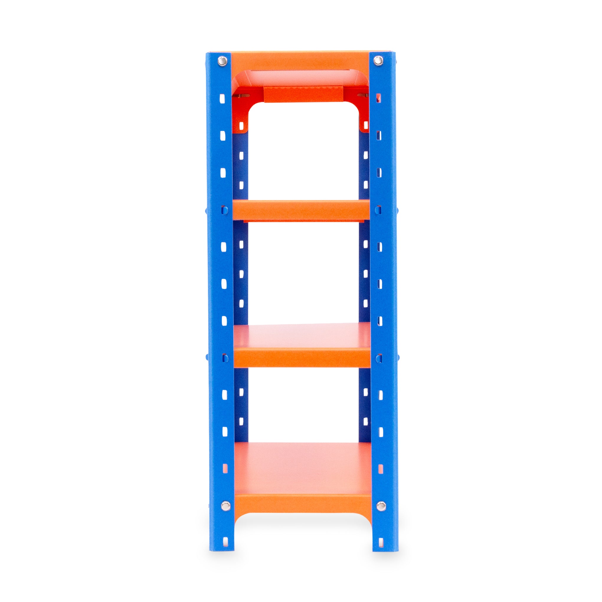 Paper Shelves Rack - Blue/ Orange - Image 3