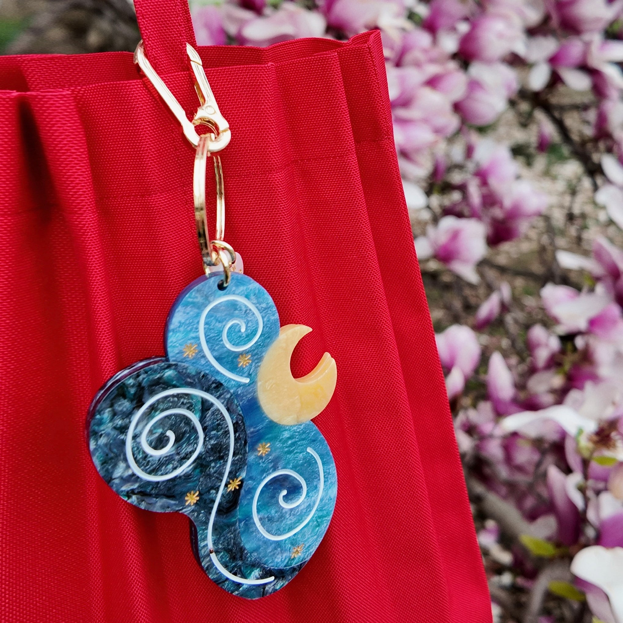 MoMA Solar Eclipse Starry Night Bag Charm - Image 2