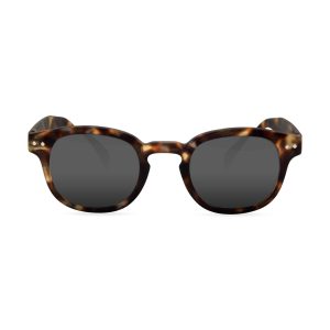 IZIPIZI Rounded-Edge Square Sunglasses #C - Tortoise