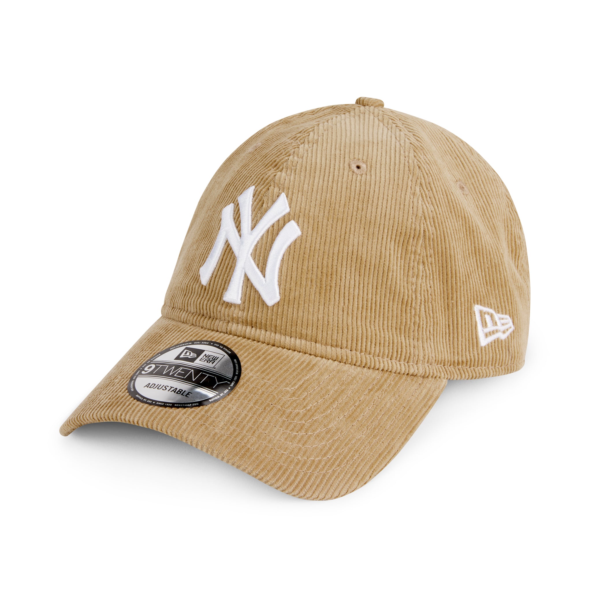 MoMA NY Yankees 9TWENTY Corduroy Adjustable Baseball Cap - Camel - Image 3