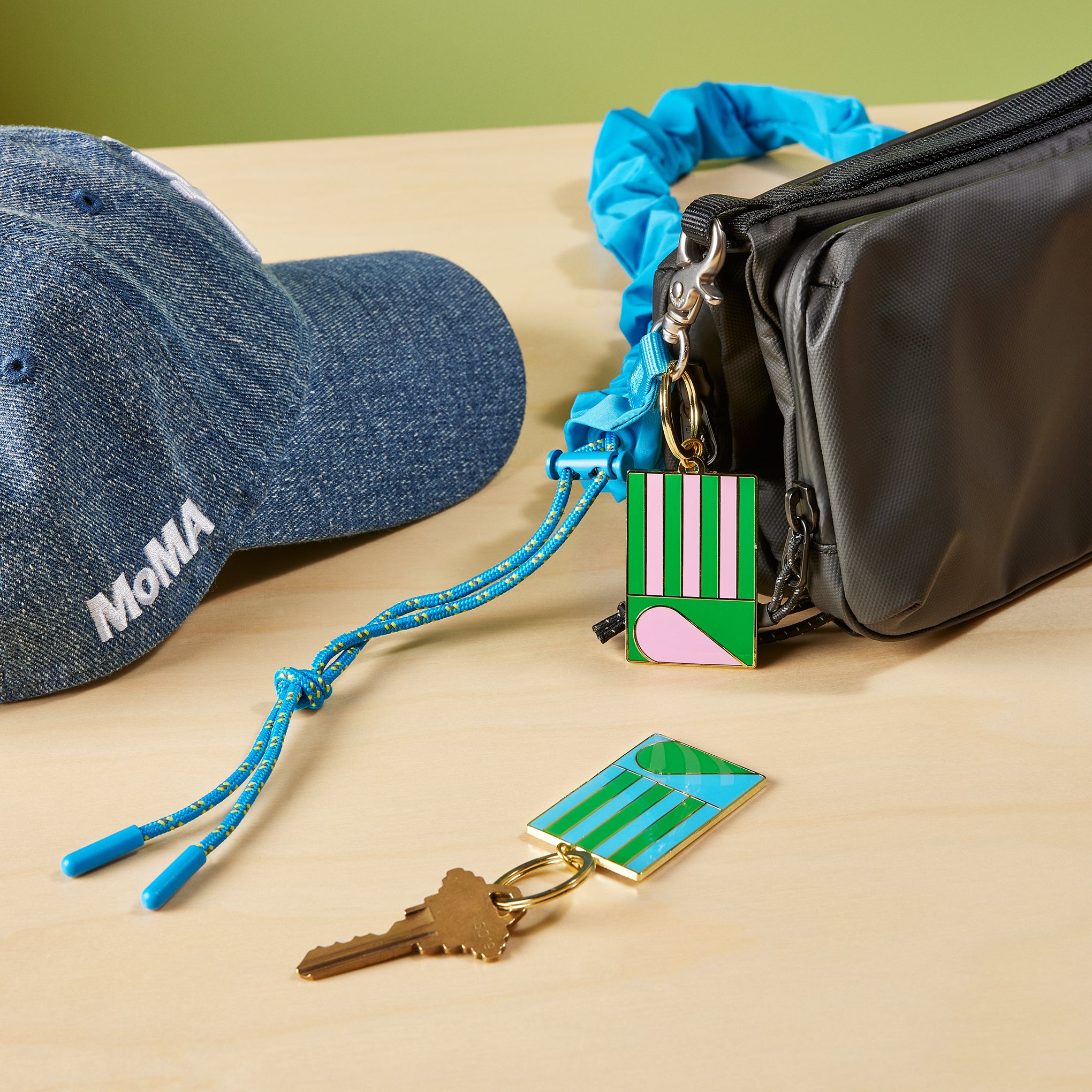 Yinka Ilori When Two Become One Keyrings - Set of 2 - Image 2