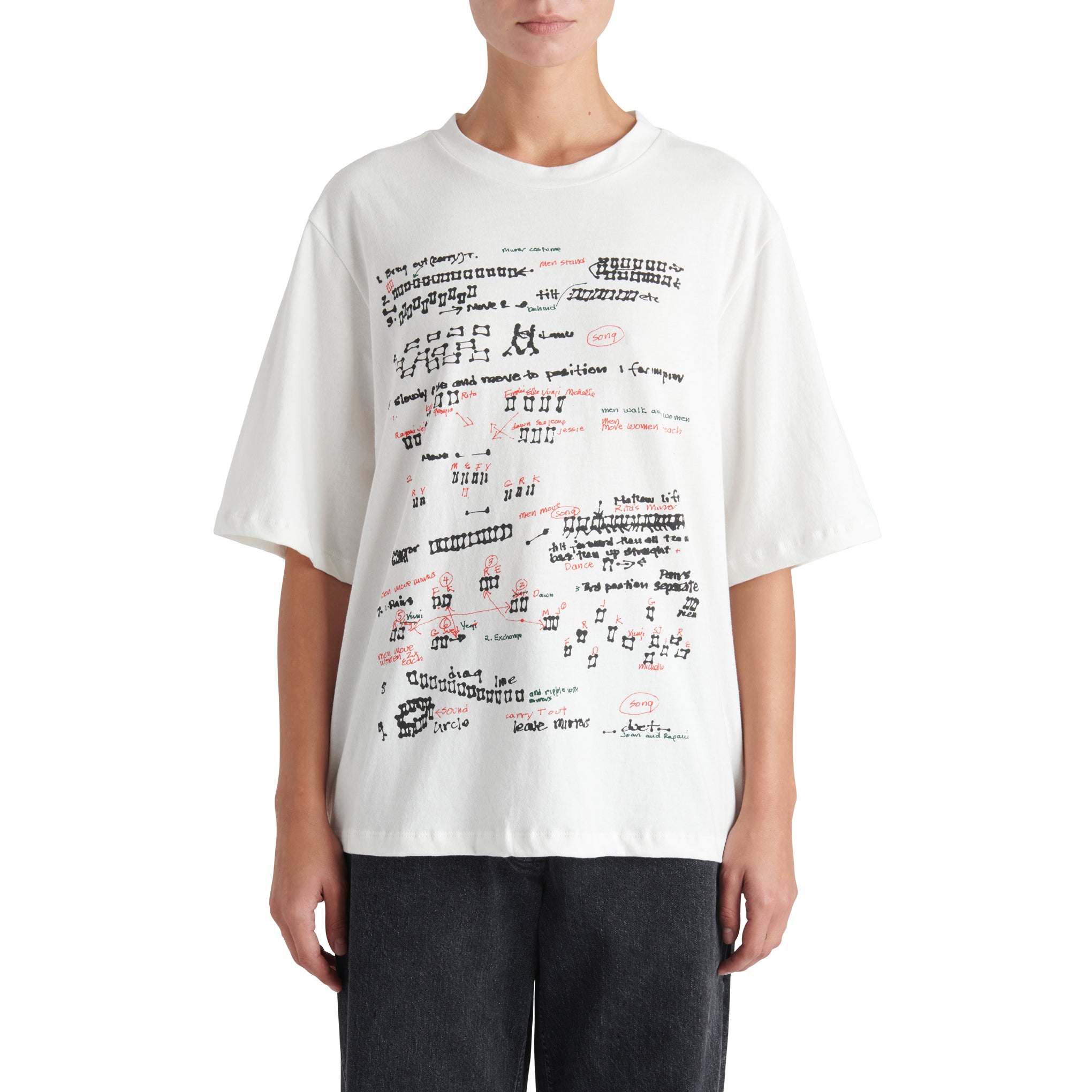 Joan Jonas Rachel Comey Short-Sleeve Terju T-Shirt