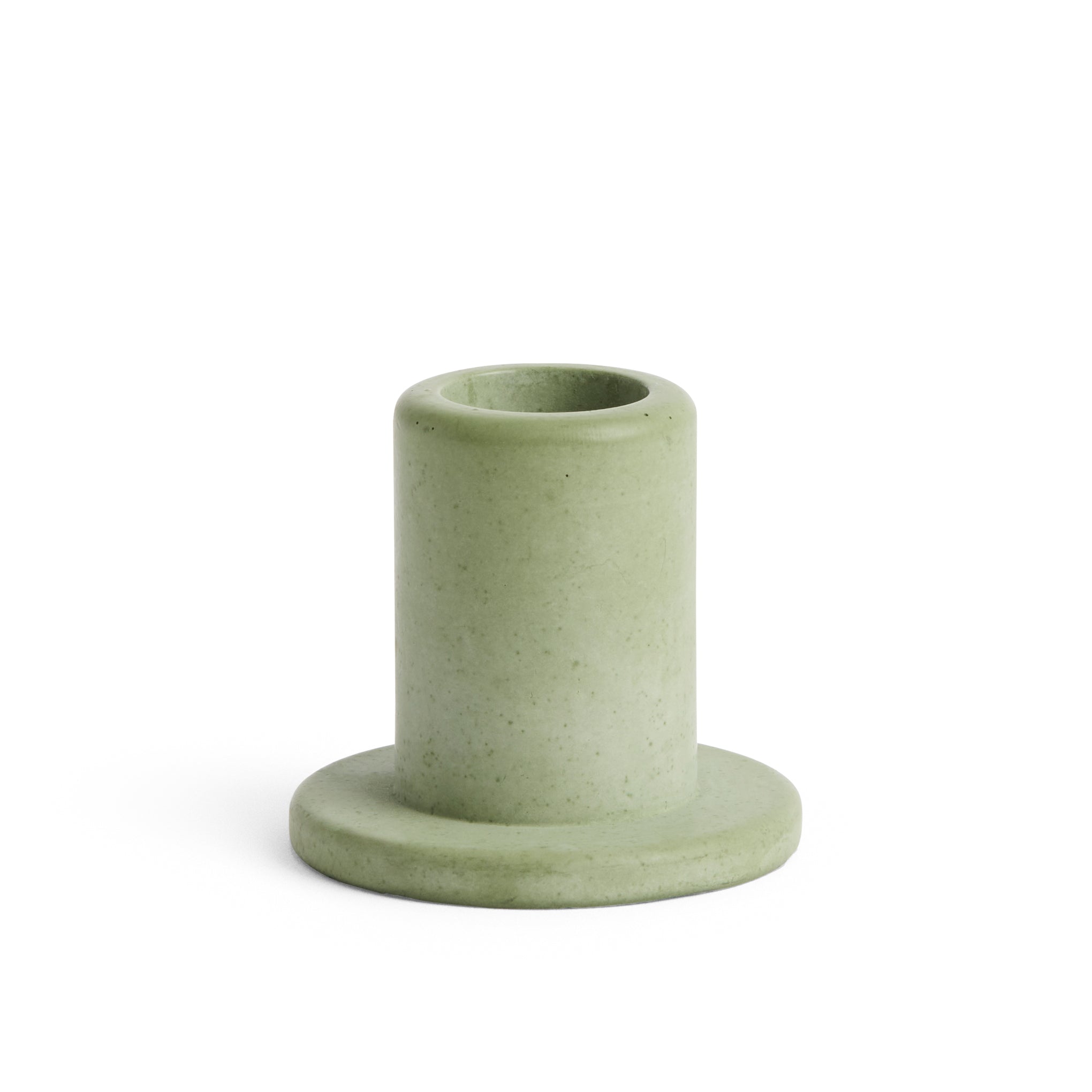 HAY Tube Candle Holder - Dusty Green - Image 3