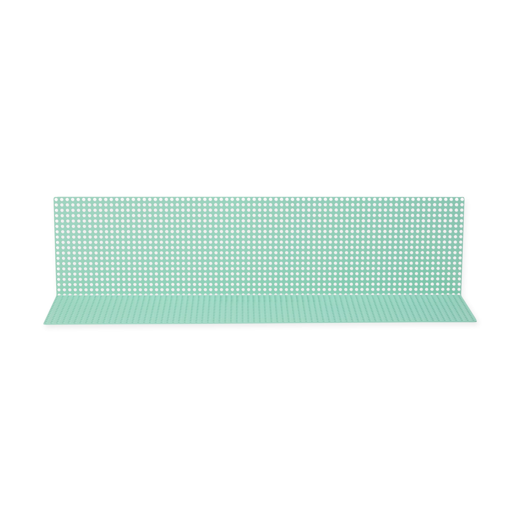 Perforated Aluminum Shelf - Mint
